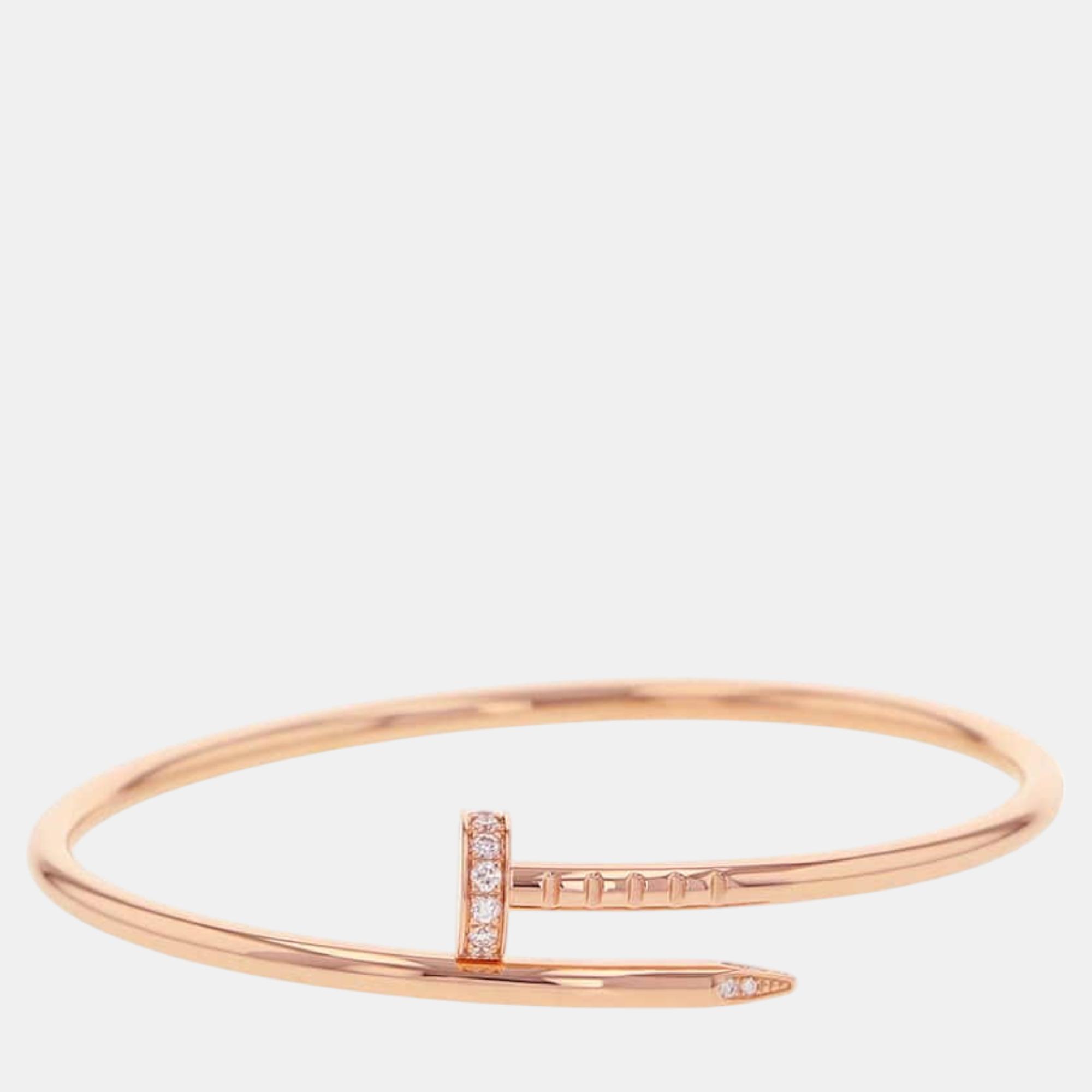 

Cartier 18K Pink Gold Juste Un Clou Small Bracelet