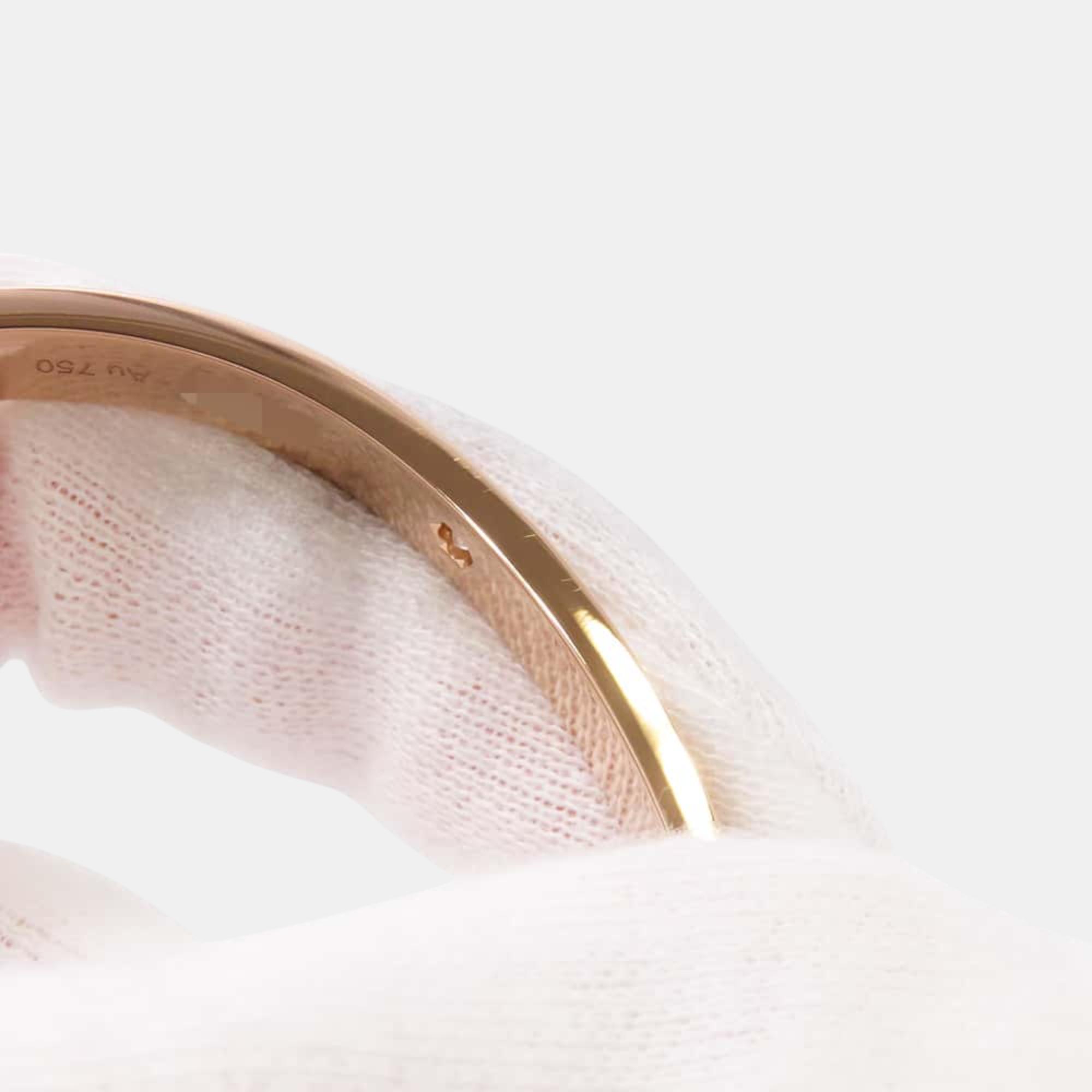 Cartier 18K Pink Gold Love Breath Half Diamond 16 