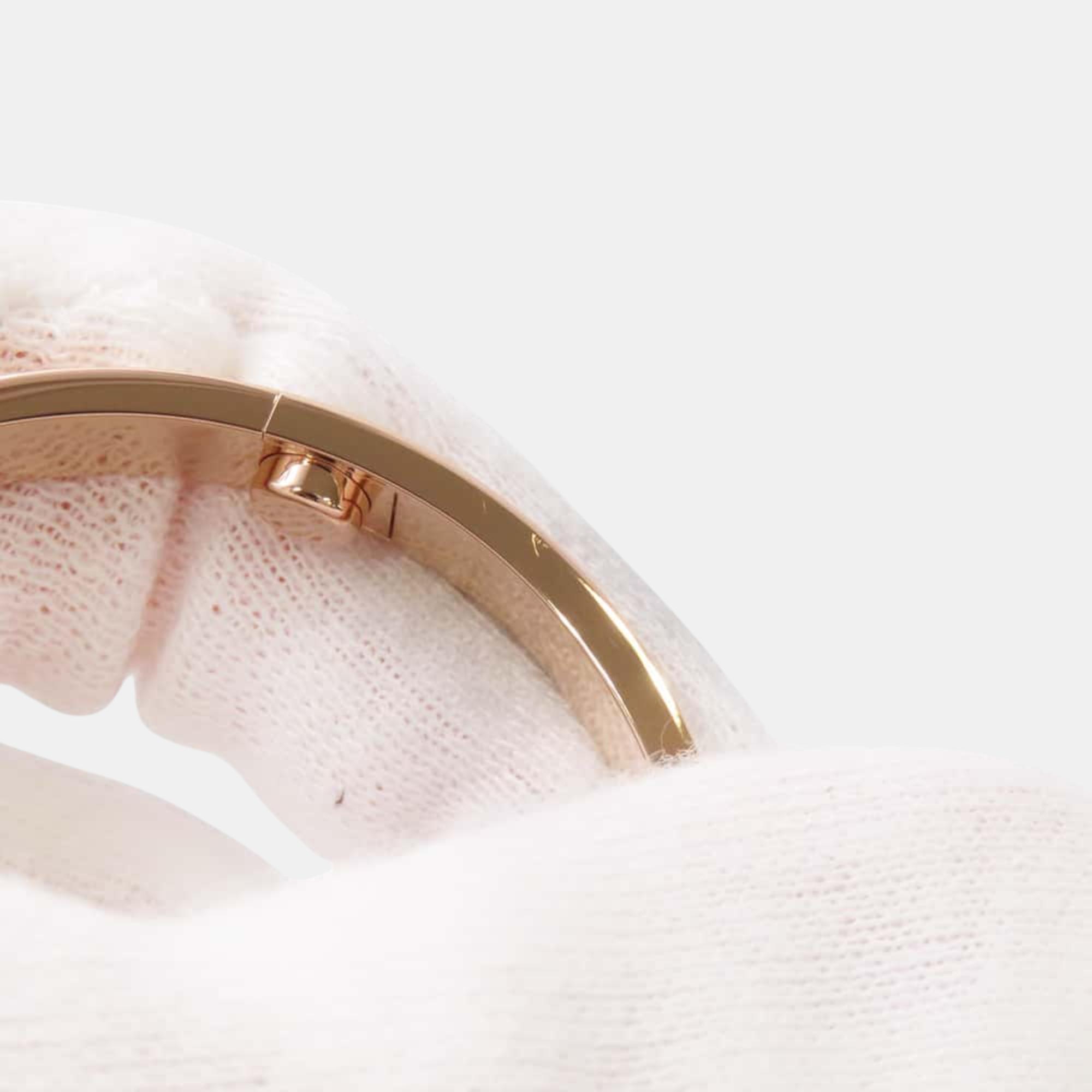 Cartier 18K Pink Gold Love Breath Half Diamond 16 