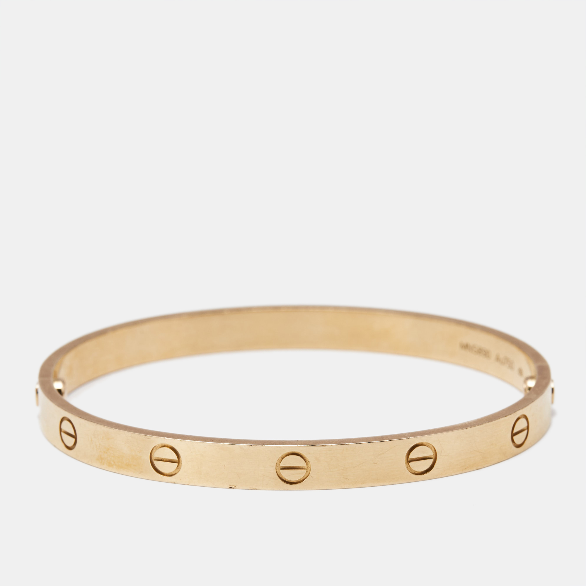 

Cartier Love 18k Rose Gold Bracelet 19