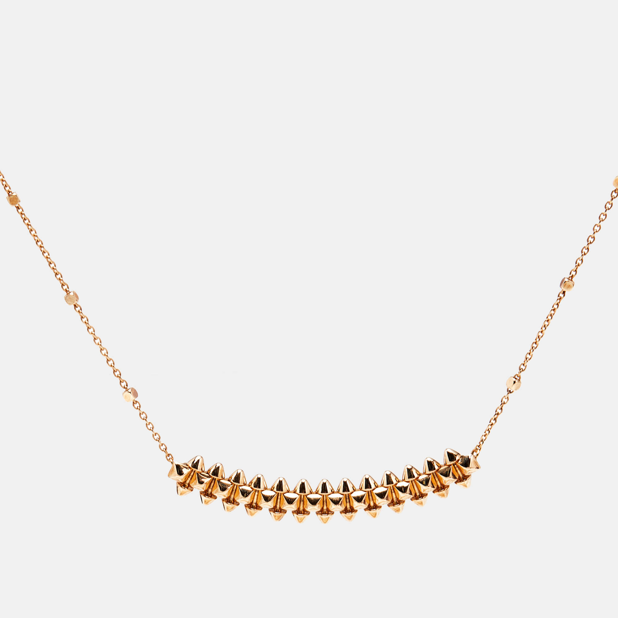 

Cartier Clash de Cartier 18k Rose Gold Small Model Necklace