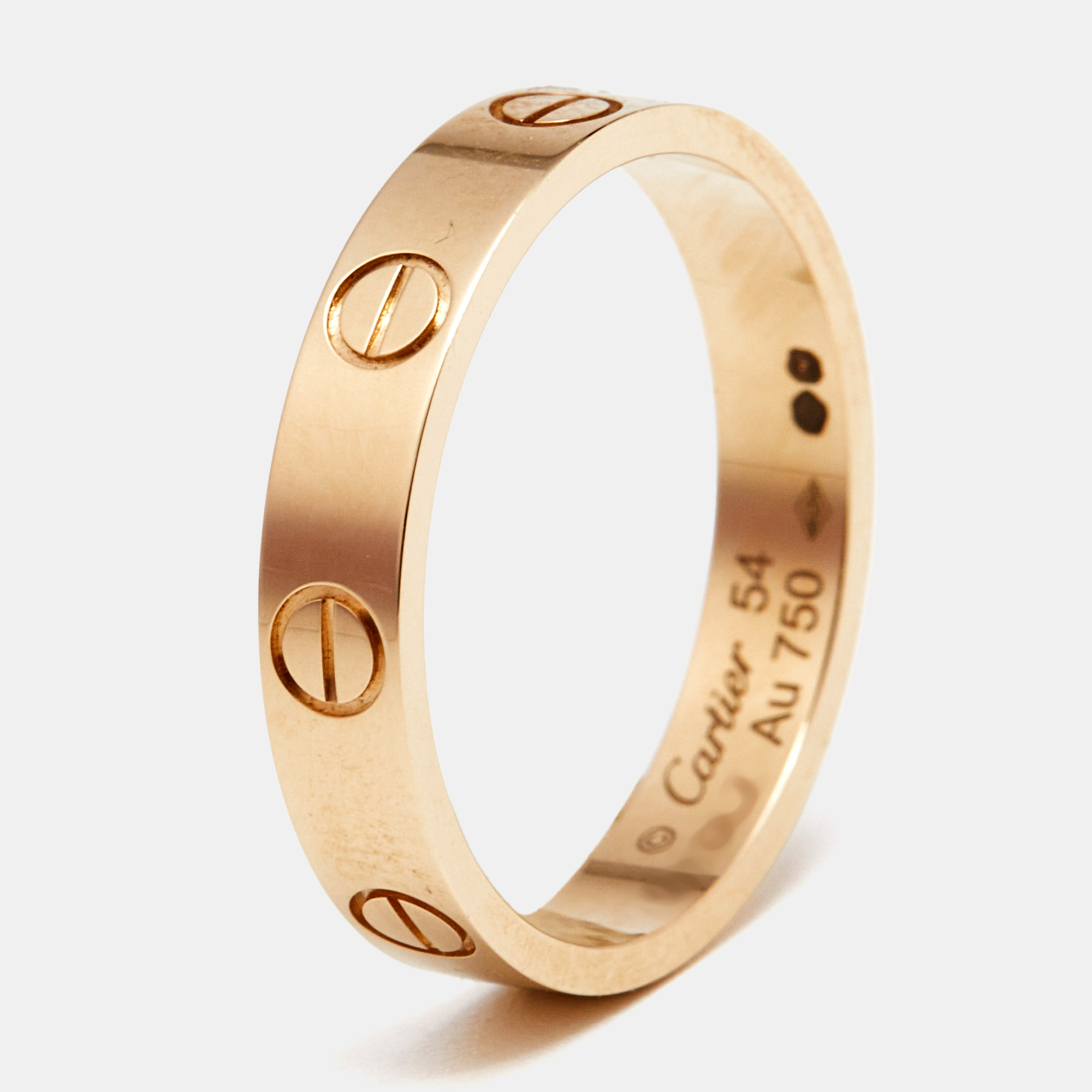 

Cartier Love 18k Yellow Gold Small Model Ring Size