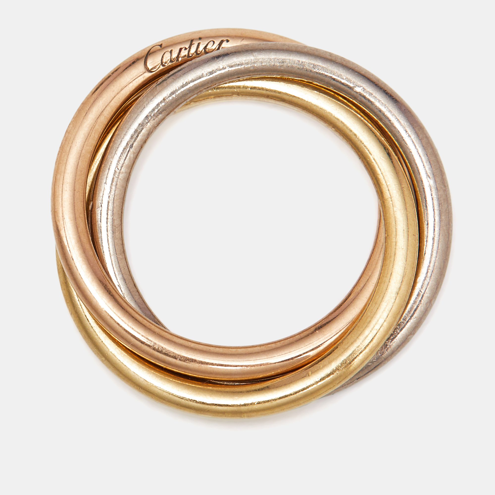 

Cartier Trinity 18k Three Tone Gold Pendant