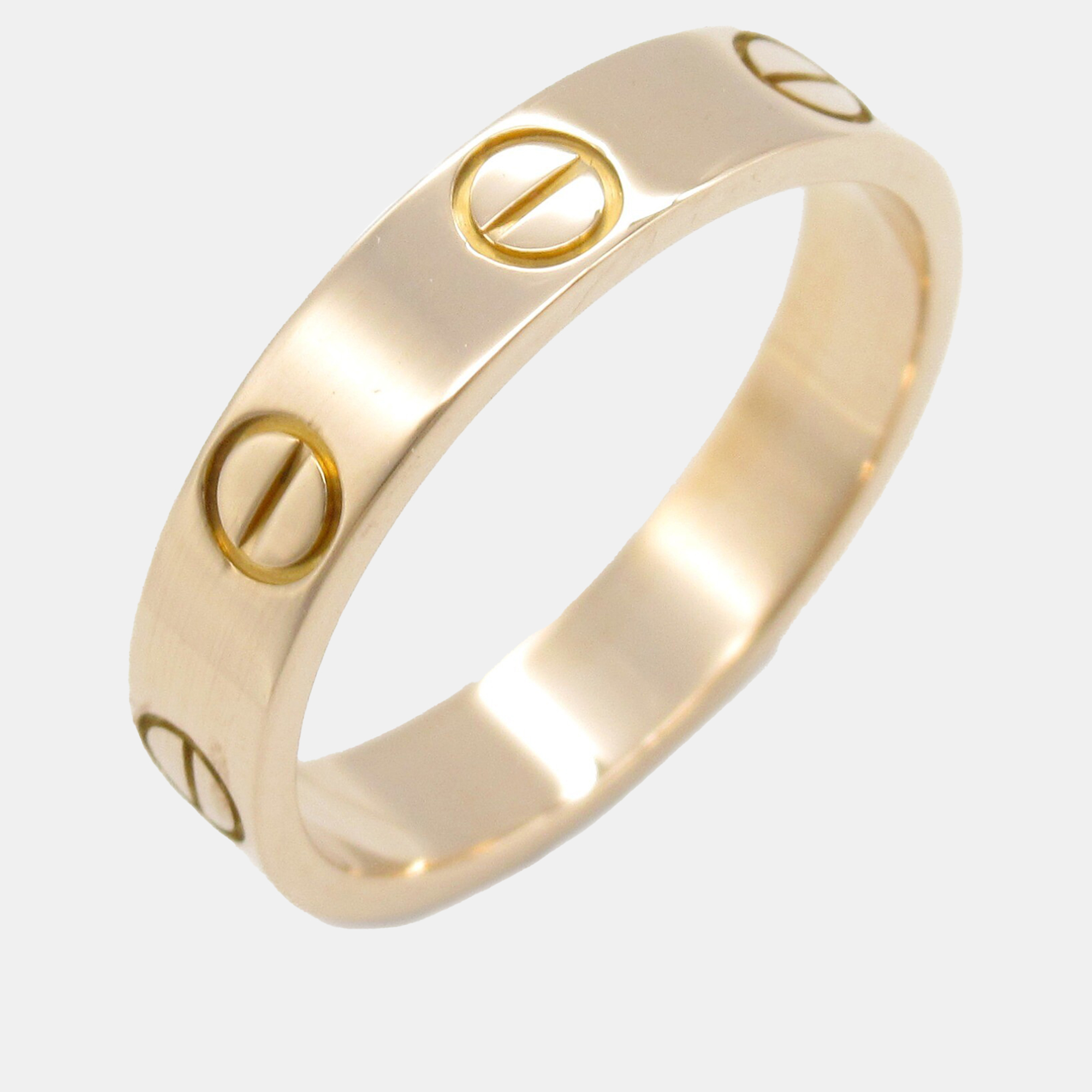 

Cartier 18K Rose Gold Love Band Ring EU 49