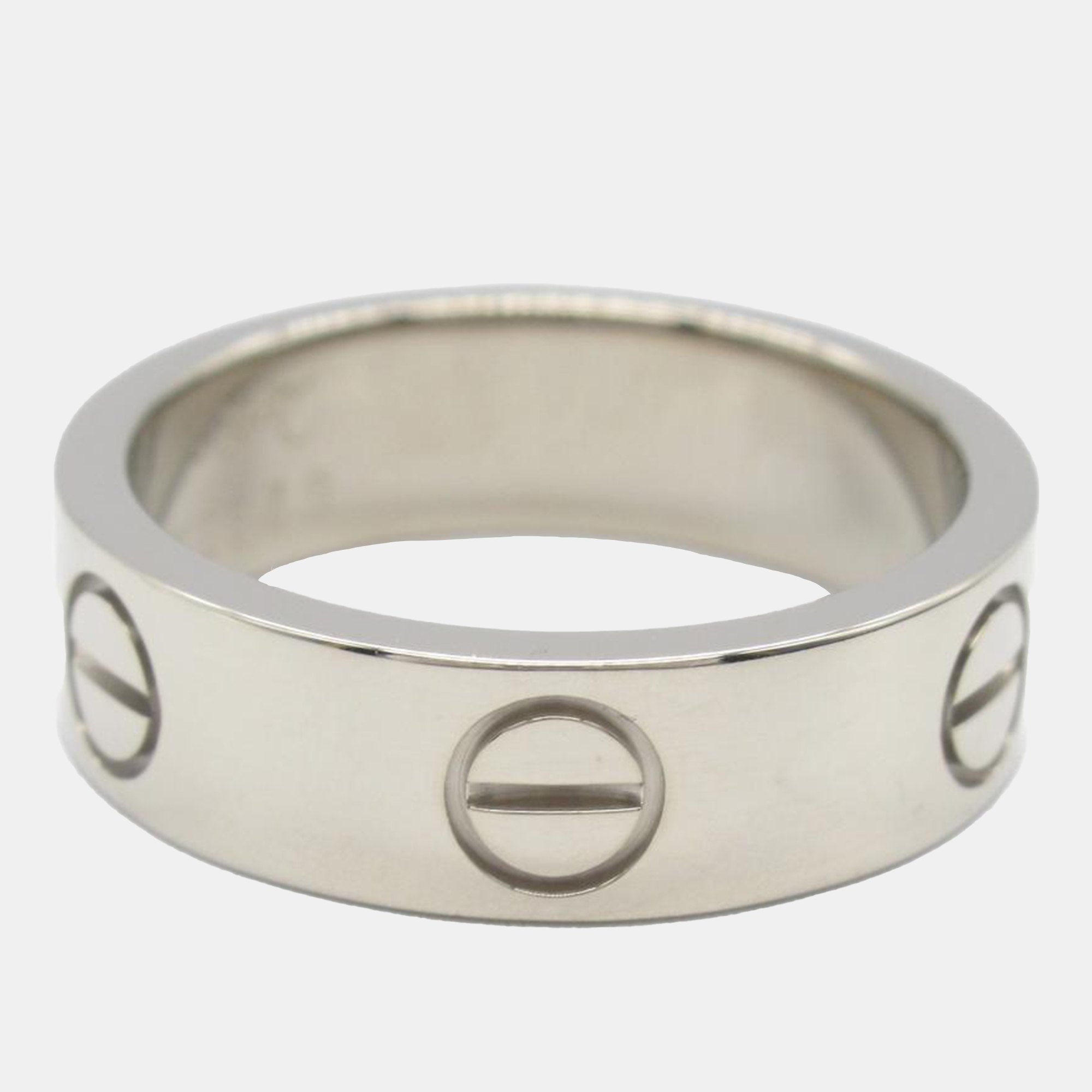 

Cartier White Gold Love Ring EU 51