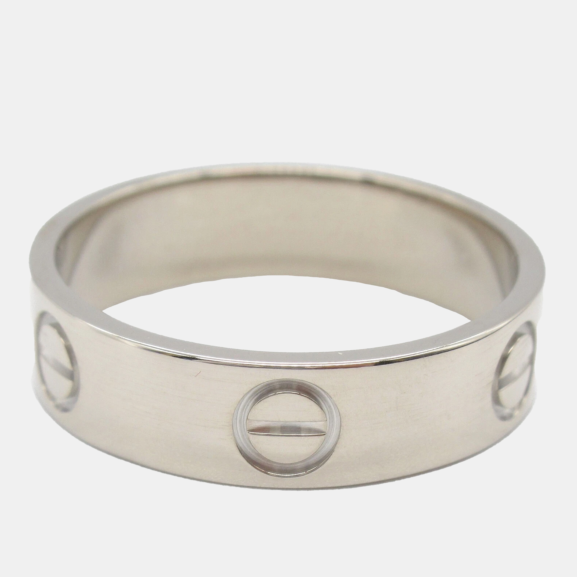 

Cartier 18K White Gold Love Ring EU 57