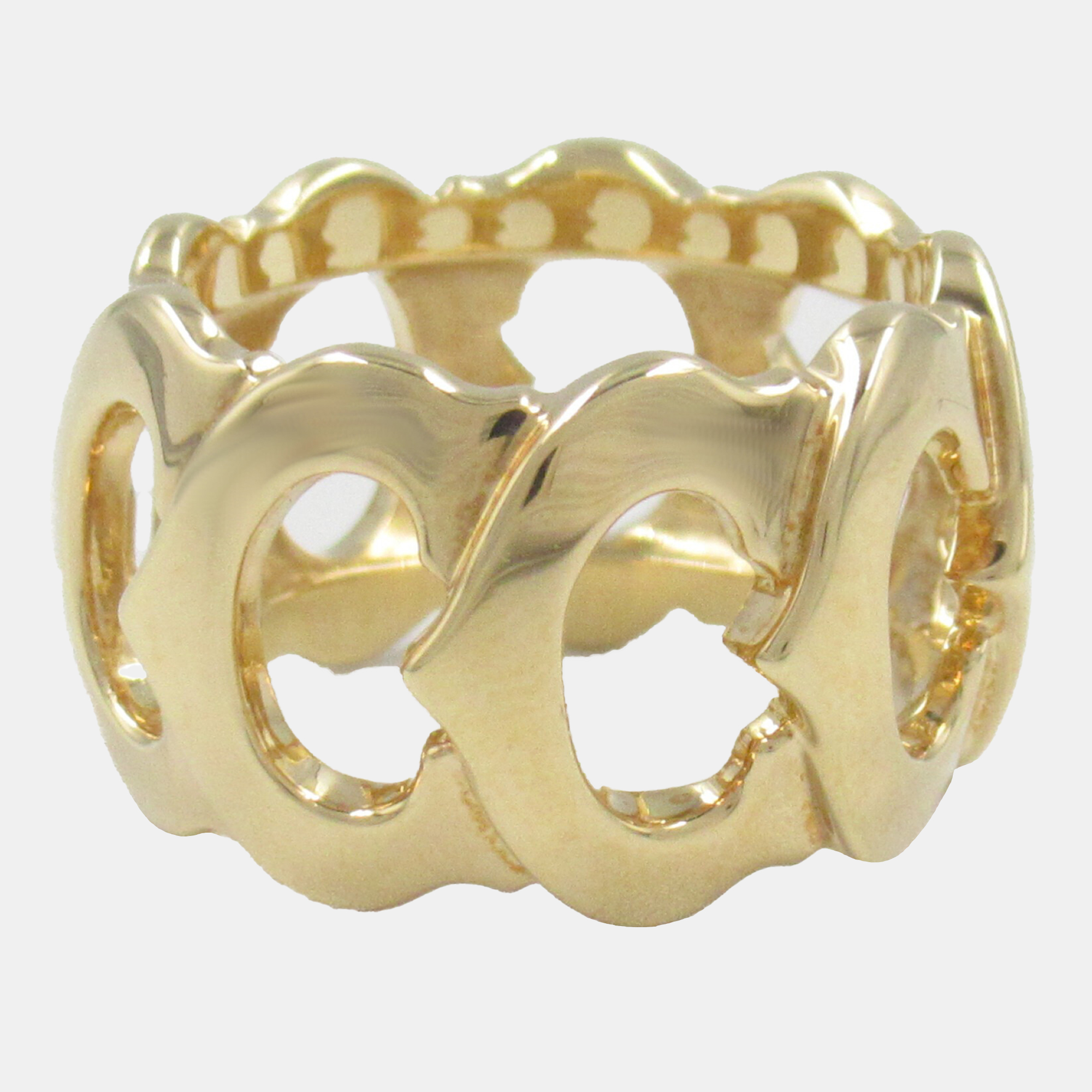

Cartier 18K Yellow Gold C De Cartier Ring EU 47