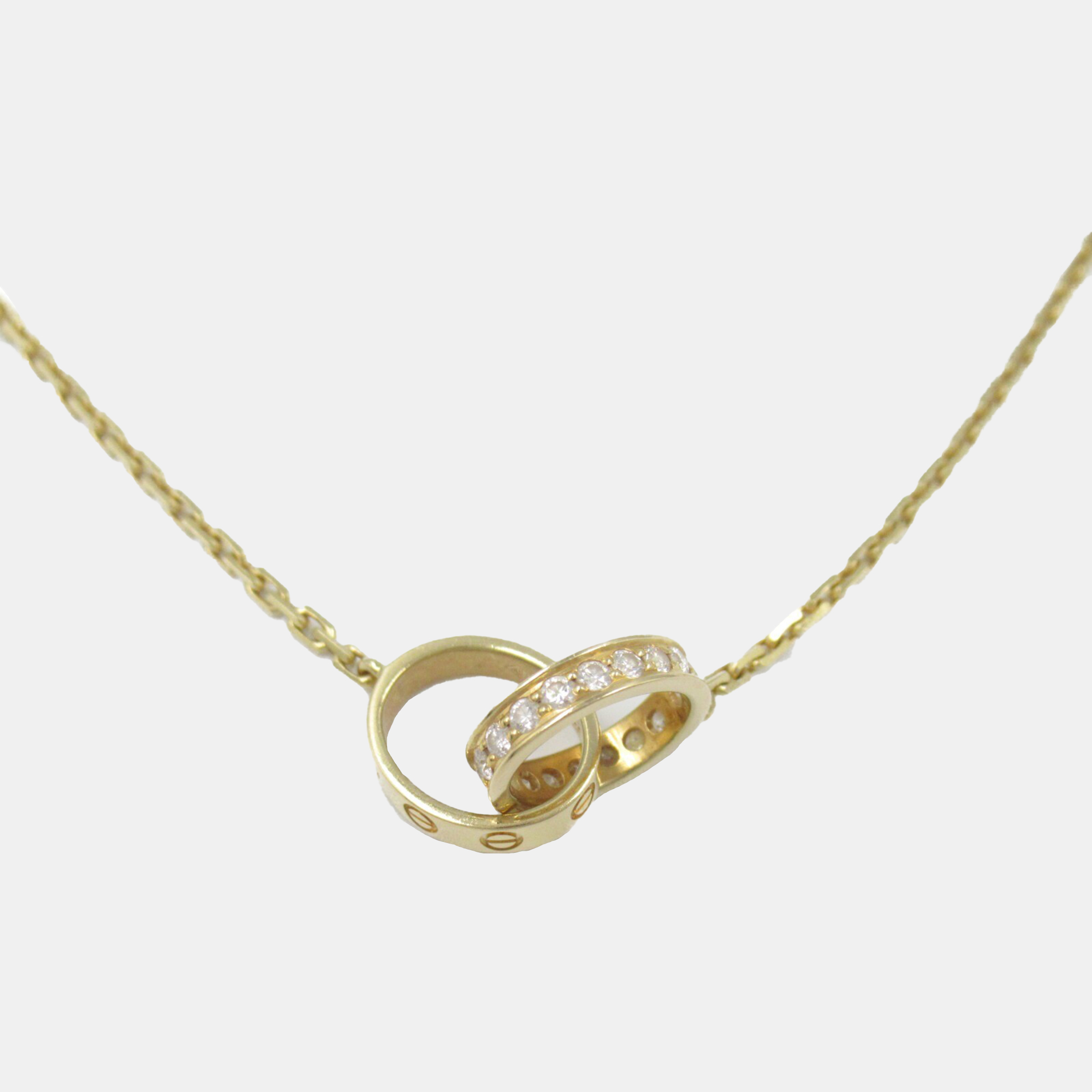 

Cartier 18K Yellow Gold Baby Love Diamond Necklace