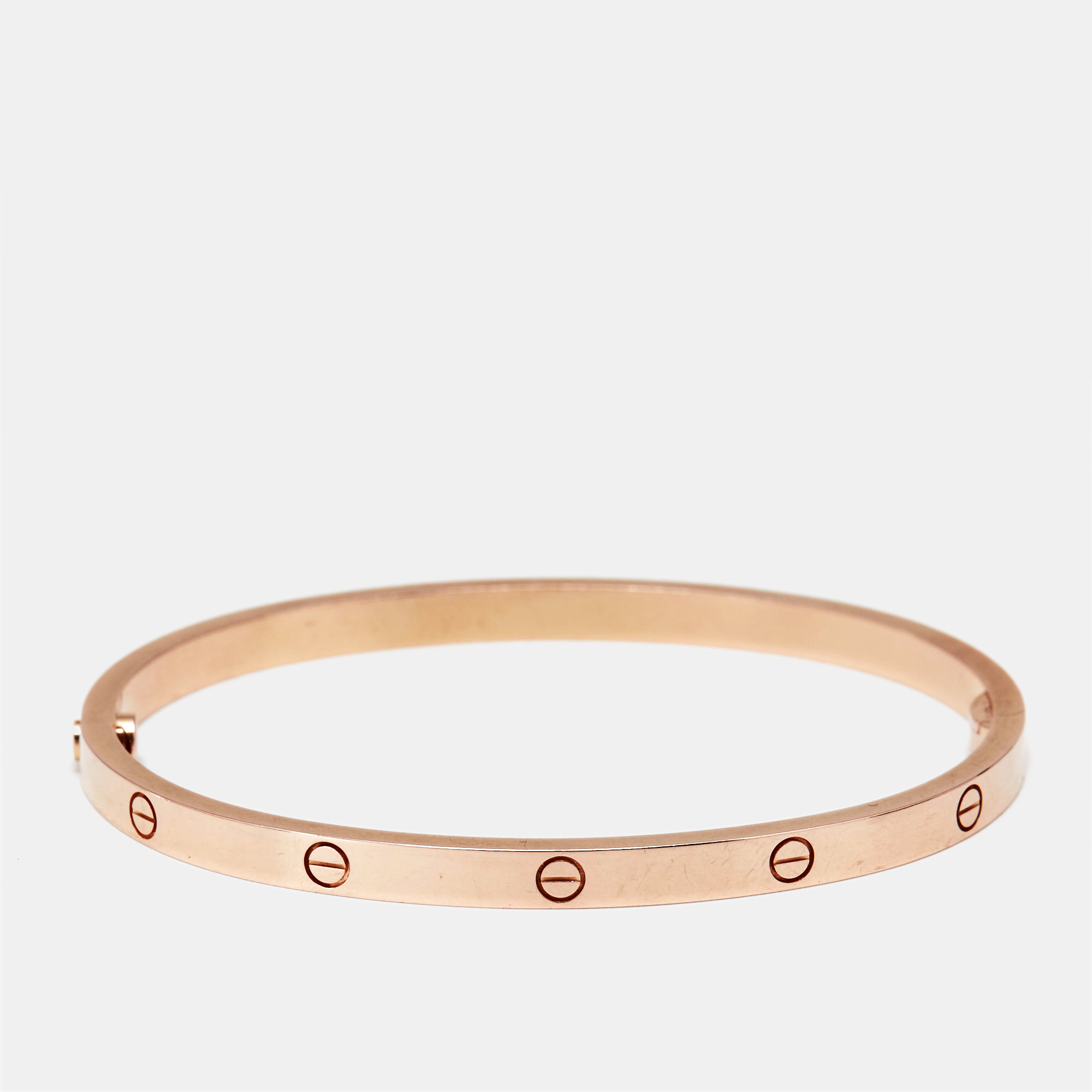 

Cartier Love 18k Rose Gold Small Model Bracelet 16