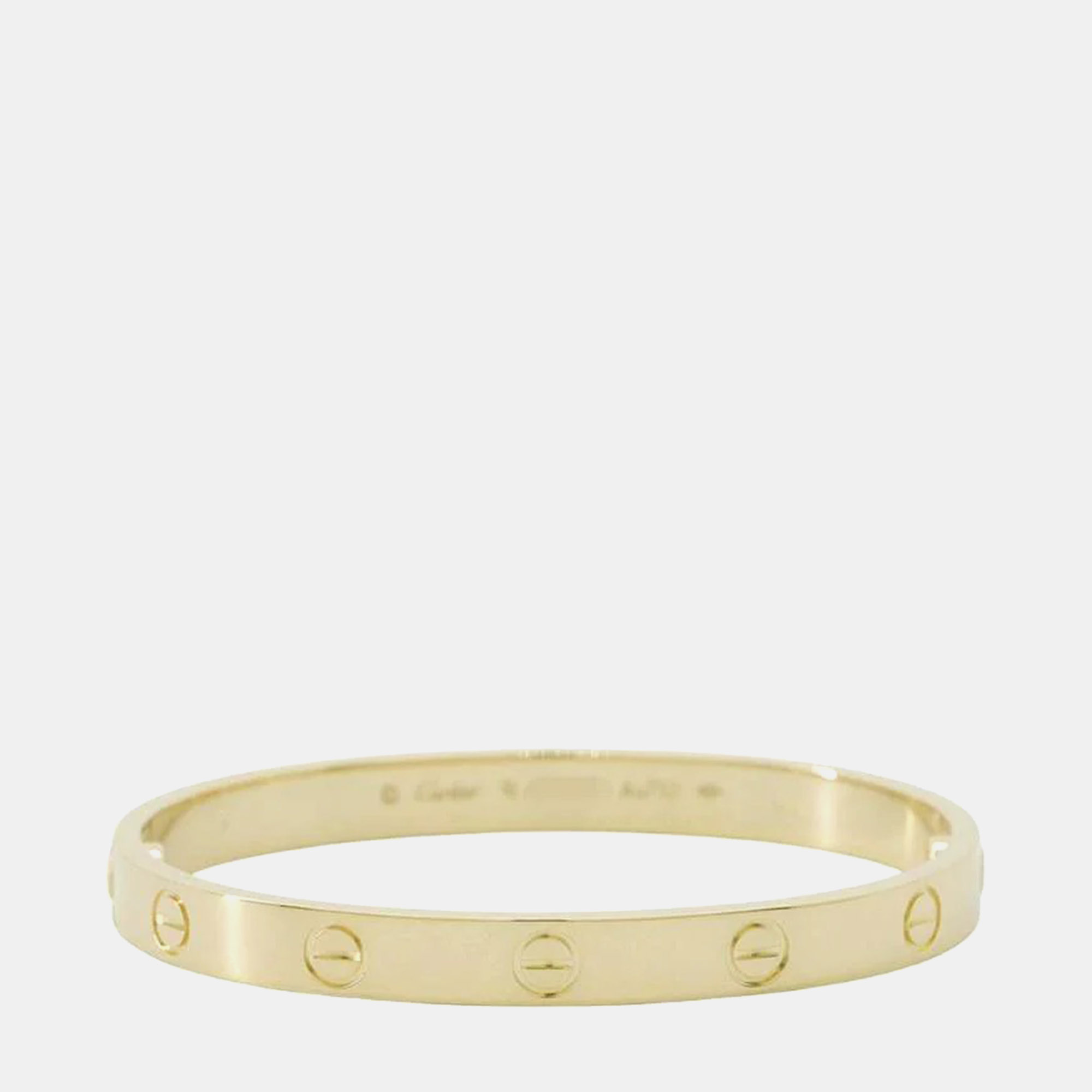 

Cartier 18K Yellow Gold Love Bangle Bracelet