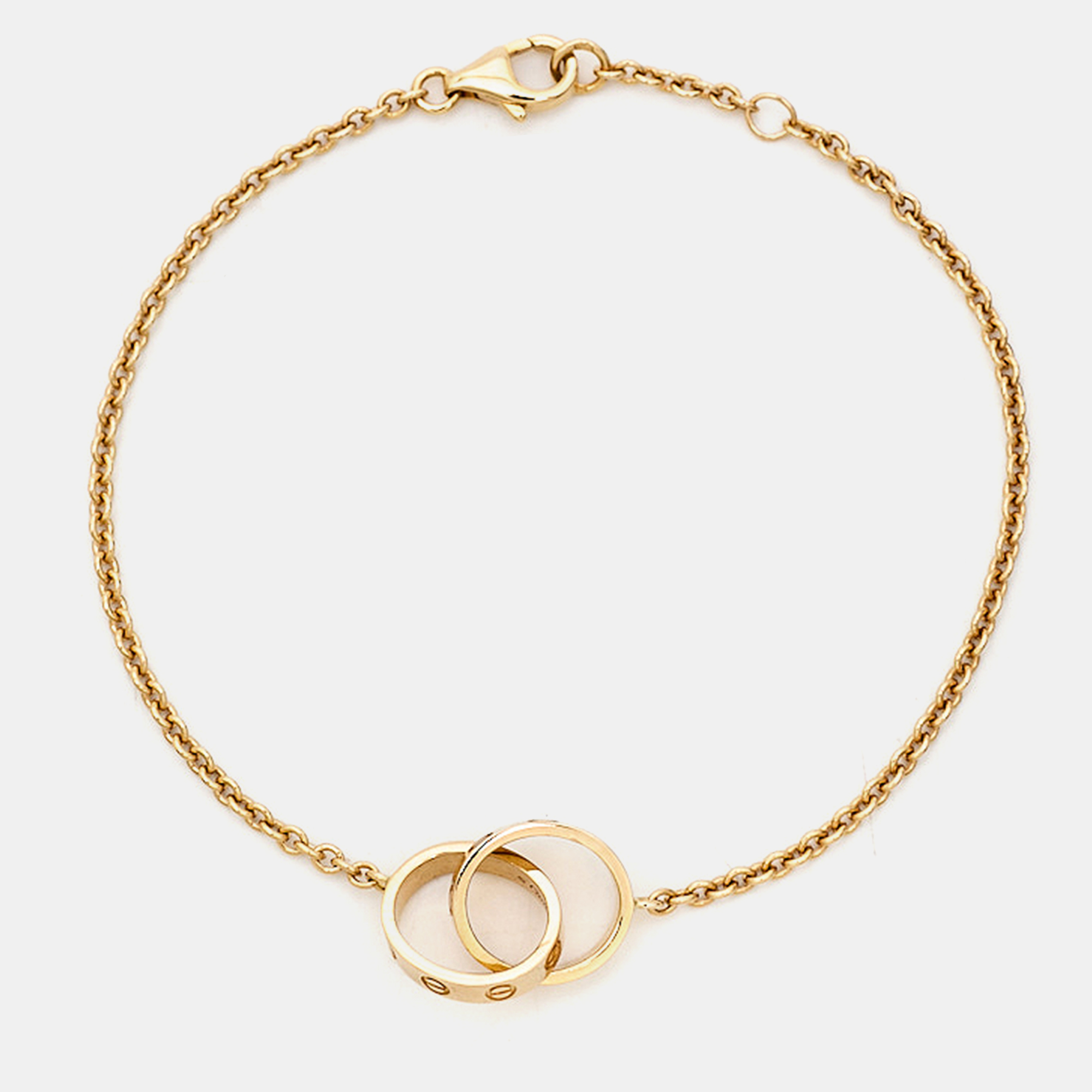 

Cartier Love Interlocking Loops 18k Yellow Gold Bracelet