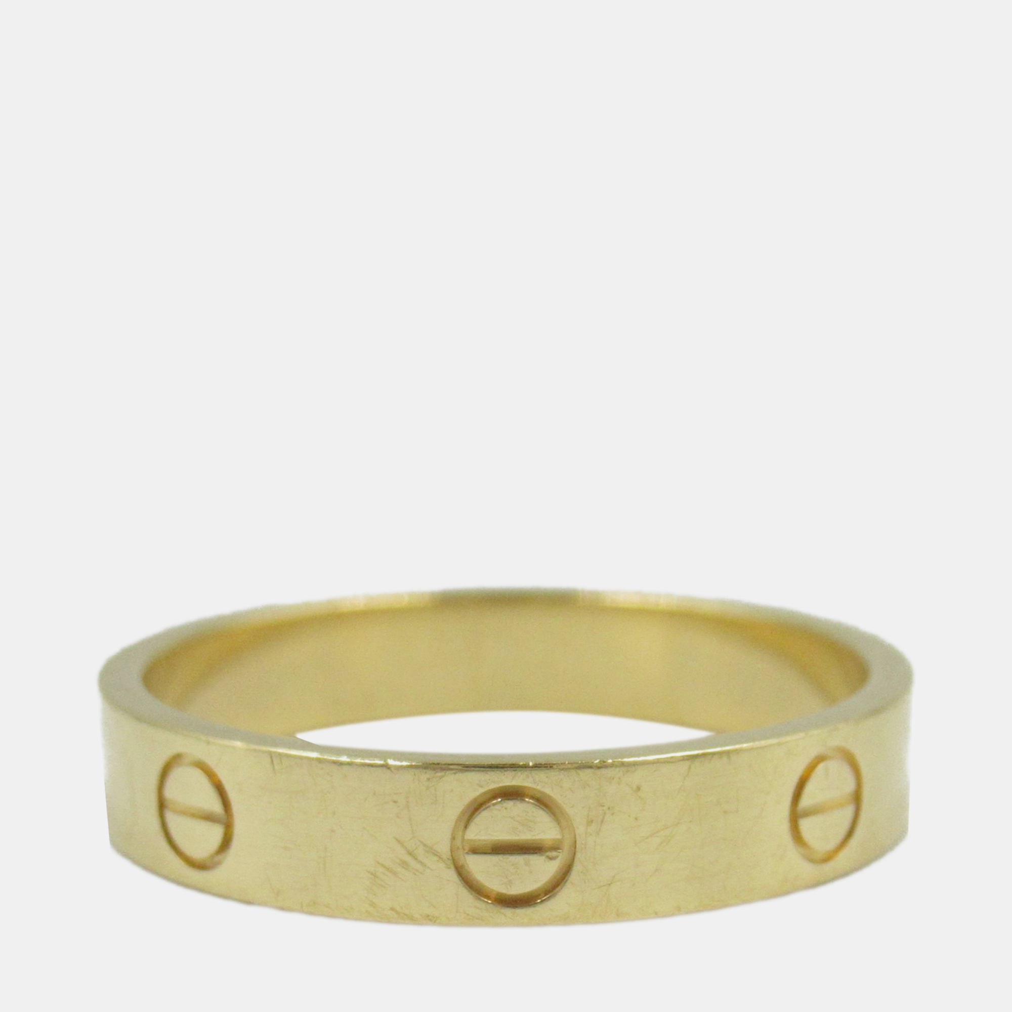 

Cartier 18K Yellow Gold Small Love Ring EU 60