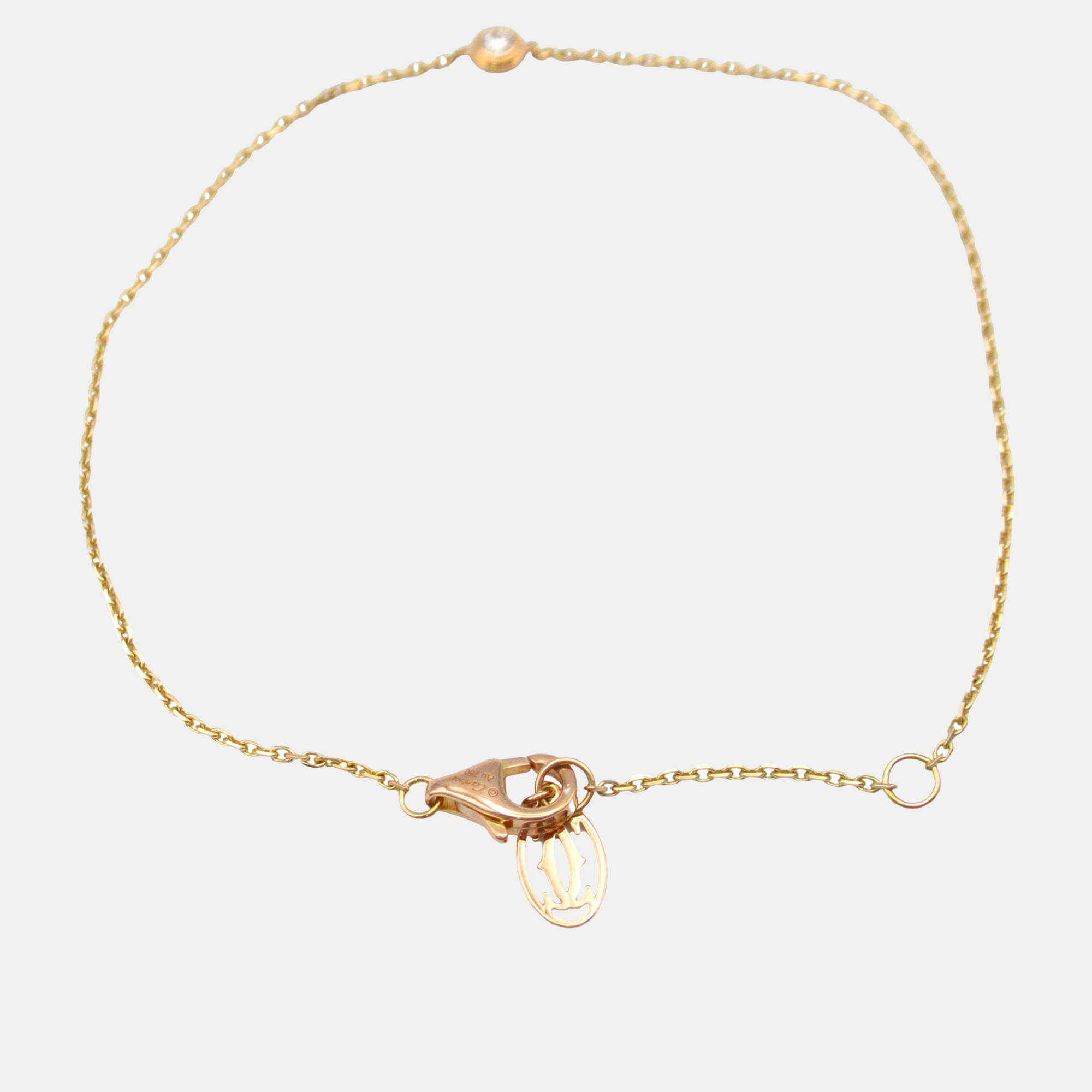 

Cartier 18K Rose Gold Diamond D'Amour Bracelet