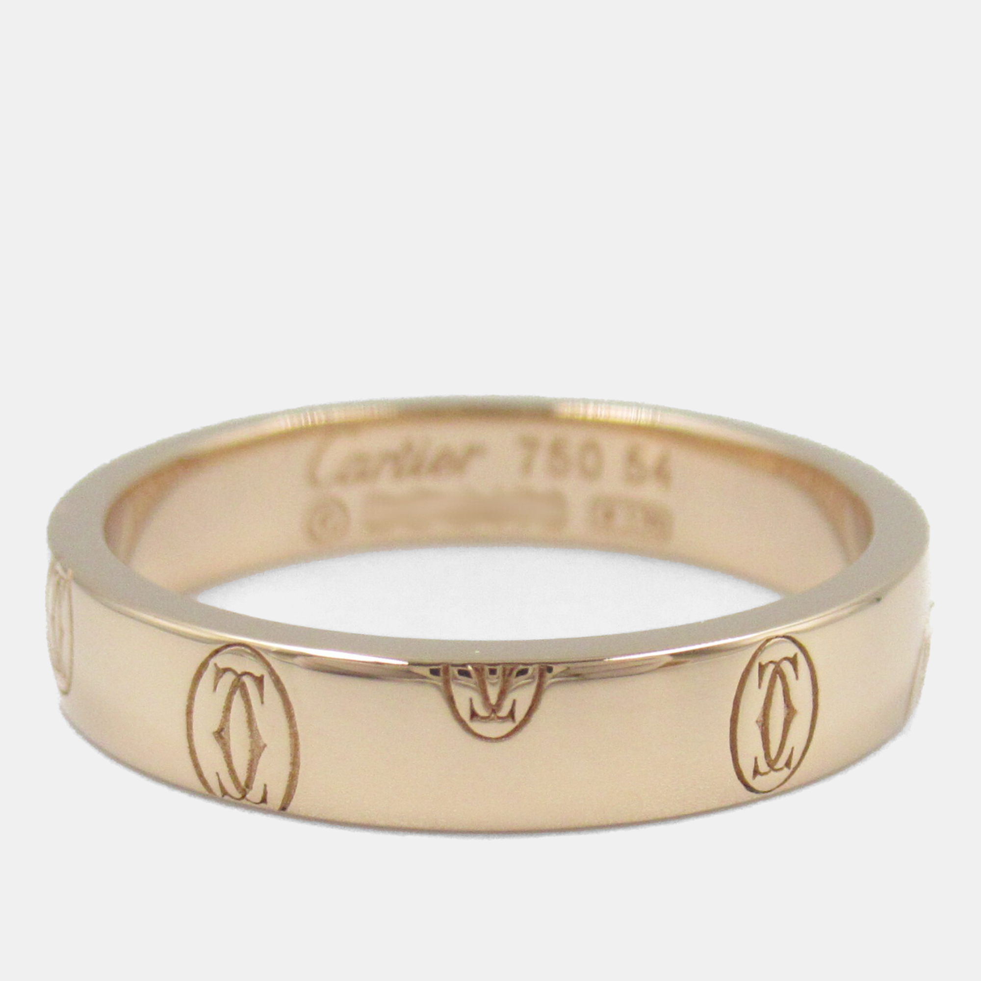 

Cartier 18K Rose Gold Happy Birthday Ring EU 54