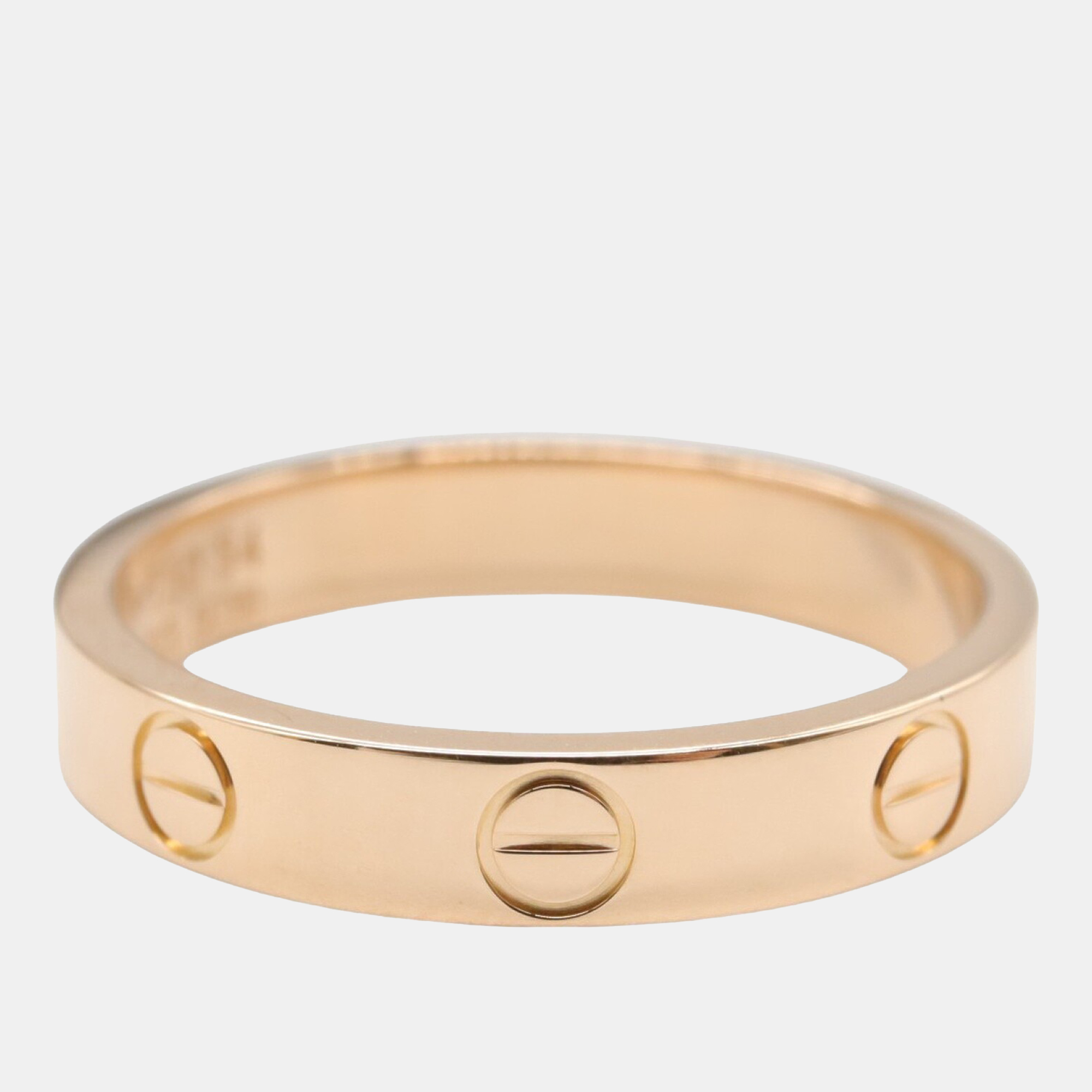 

Cartier 18K Rose Gold Mini Love Ring EU 54