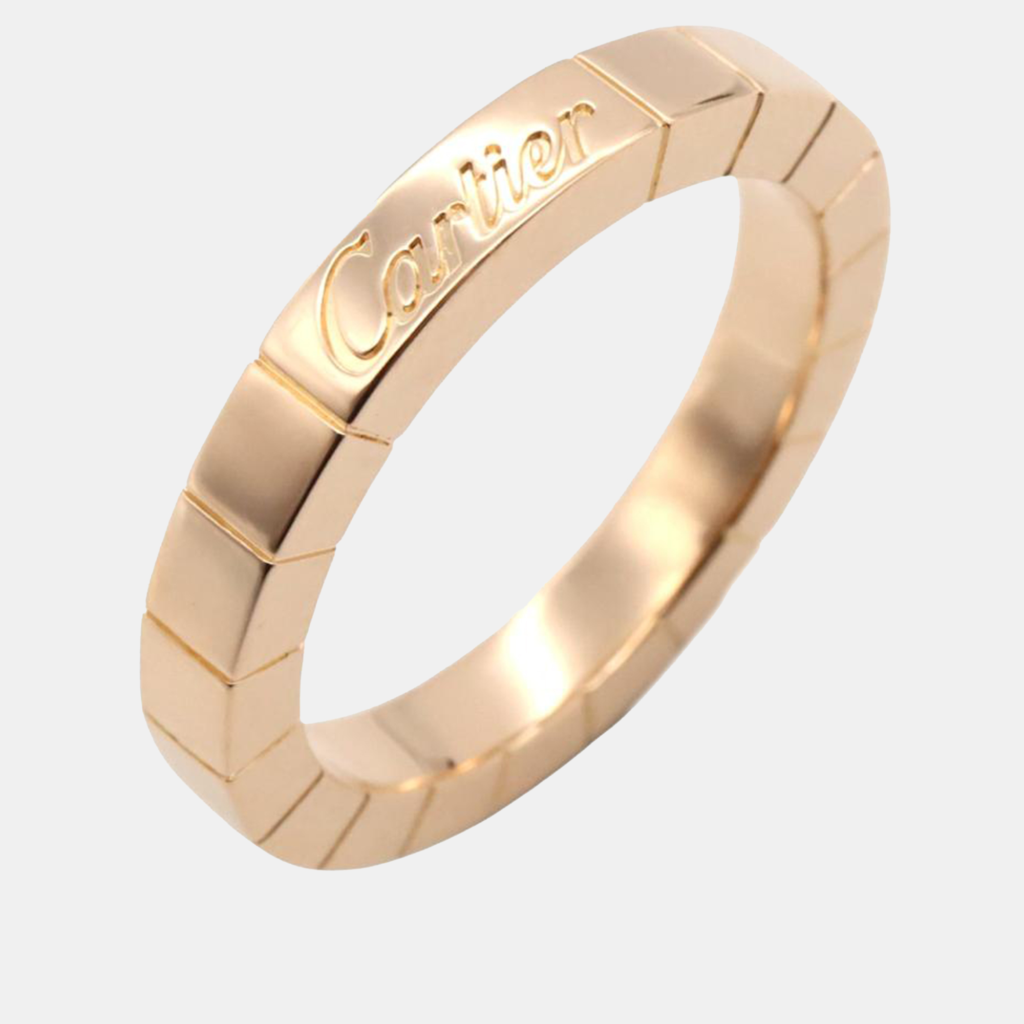 

Cartier 18K Pink Gold Lanieres Ring EU 49