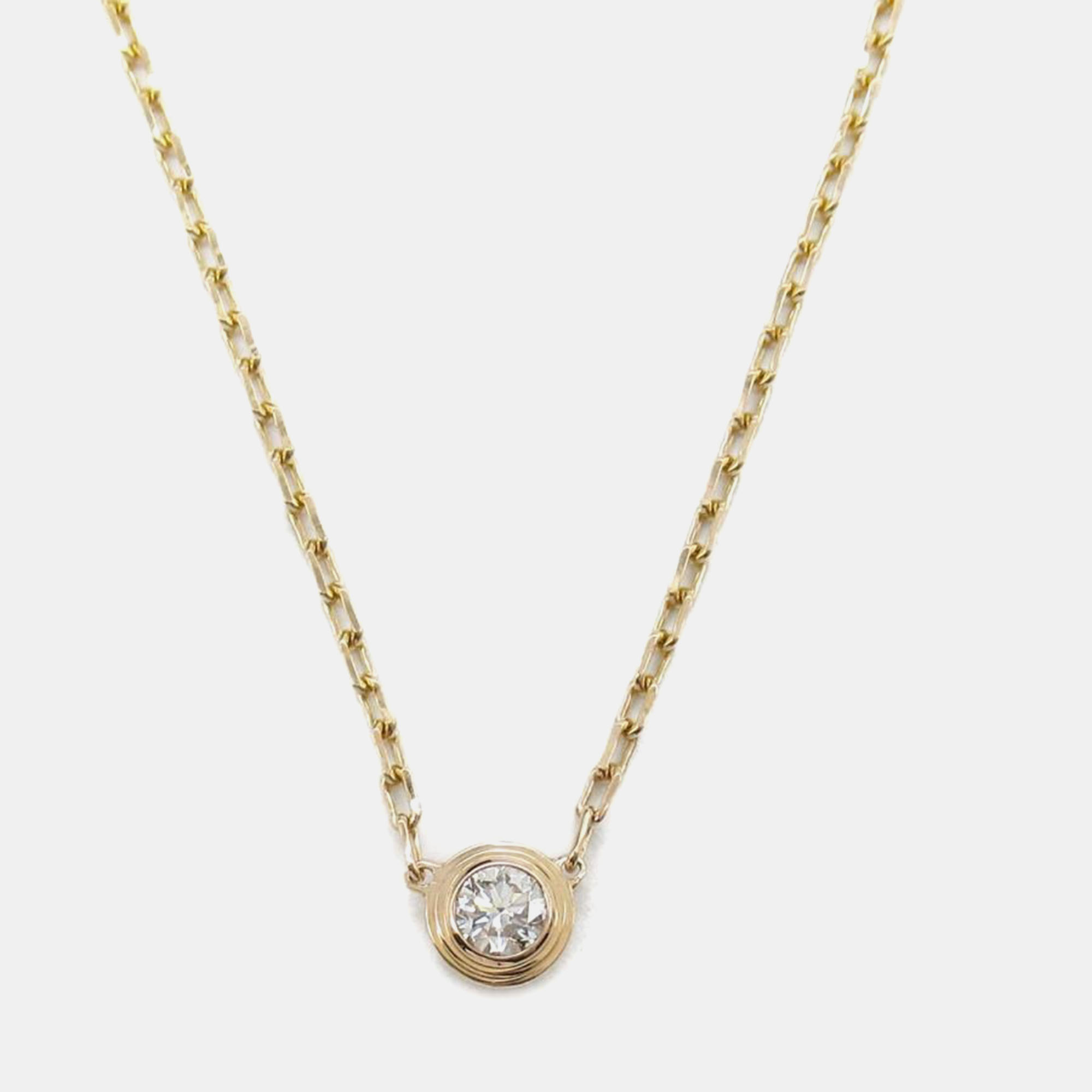 

Cartier 18K Rose Gold Diamond D'amour Necklace