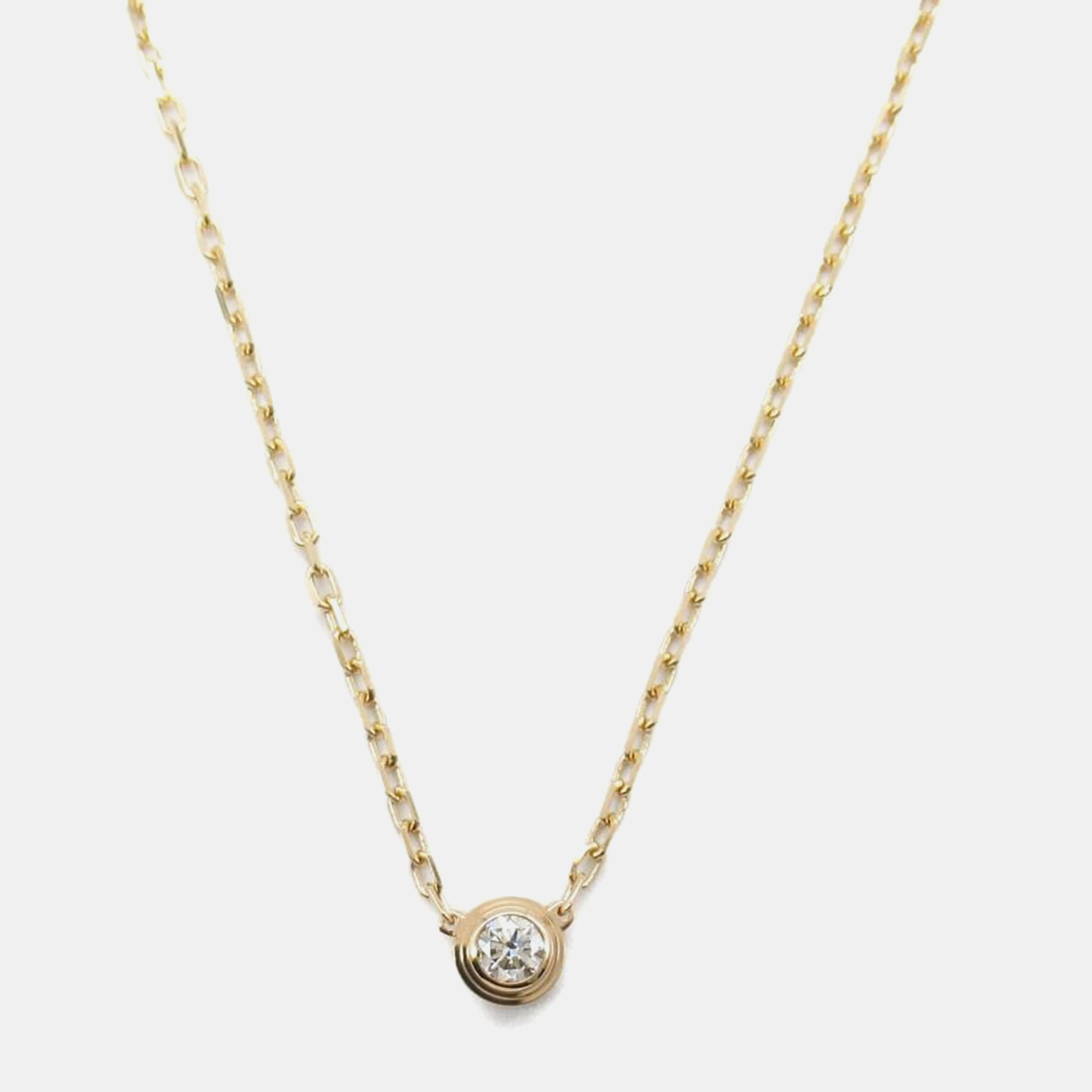 

Cartier 18K Rose Gold Diamond D'amour Necklace