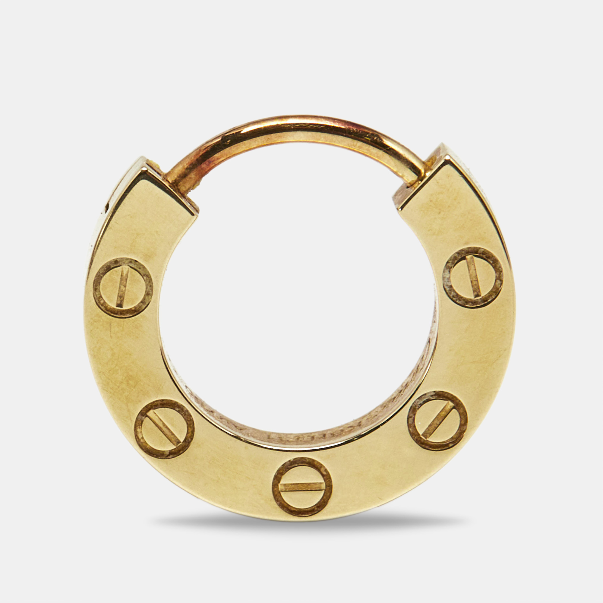 

Cartier Love 18k Yellow Gold Single Earring