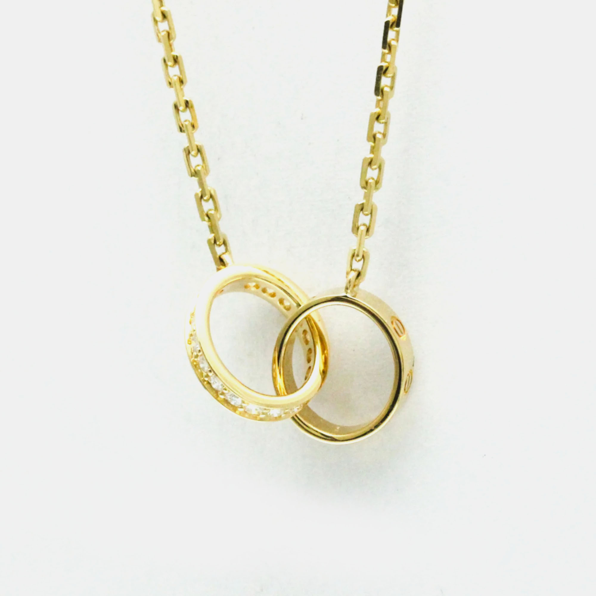 

Cartier 18K Yellow Gold and Diamond Love Pendant Necklace