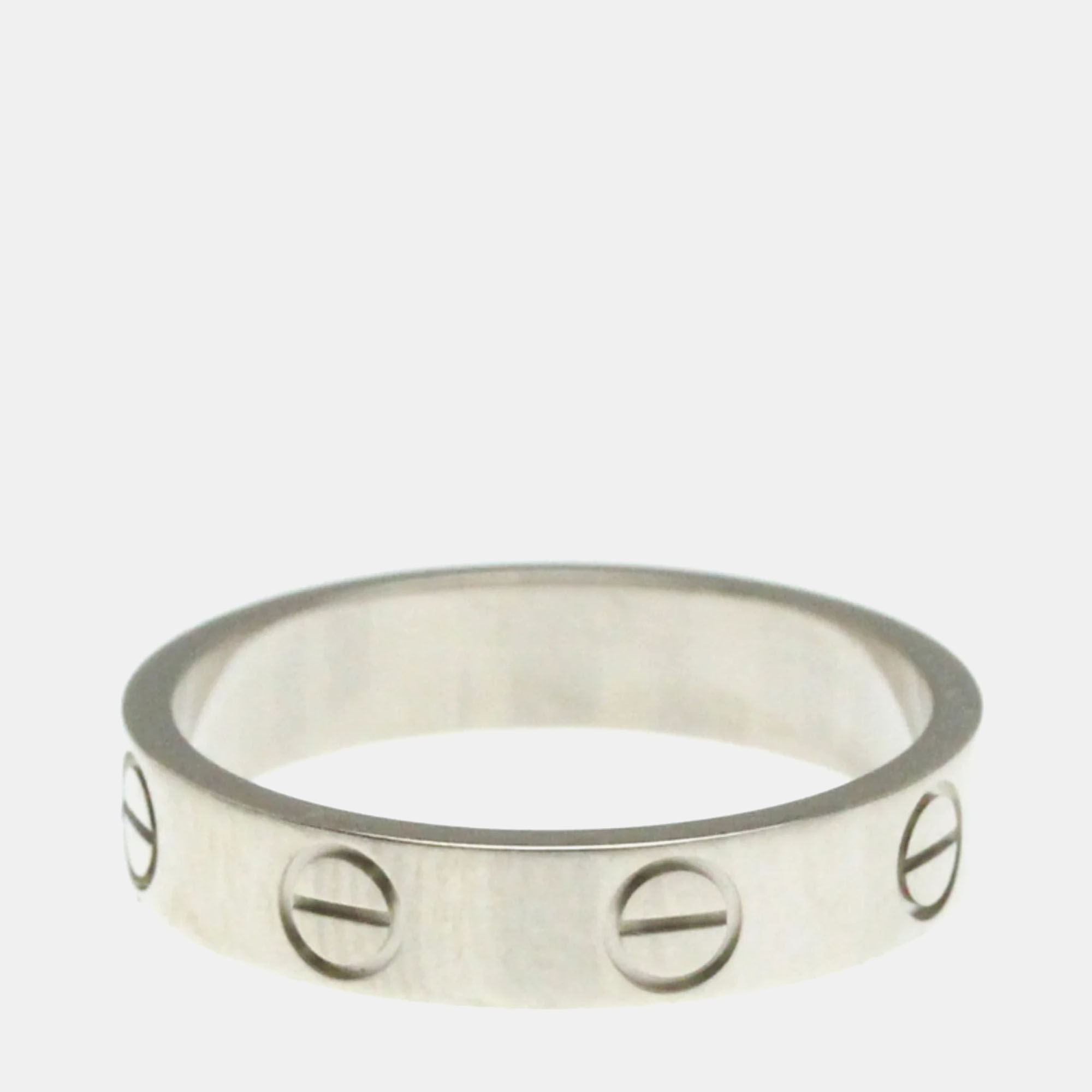

Cartier 18K White Gold Love Ring EU