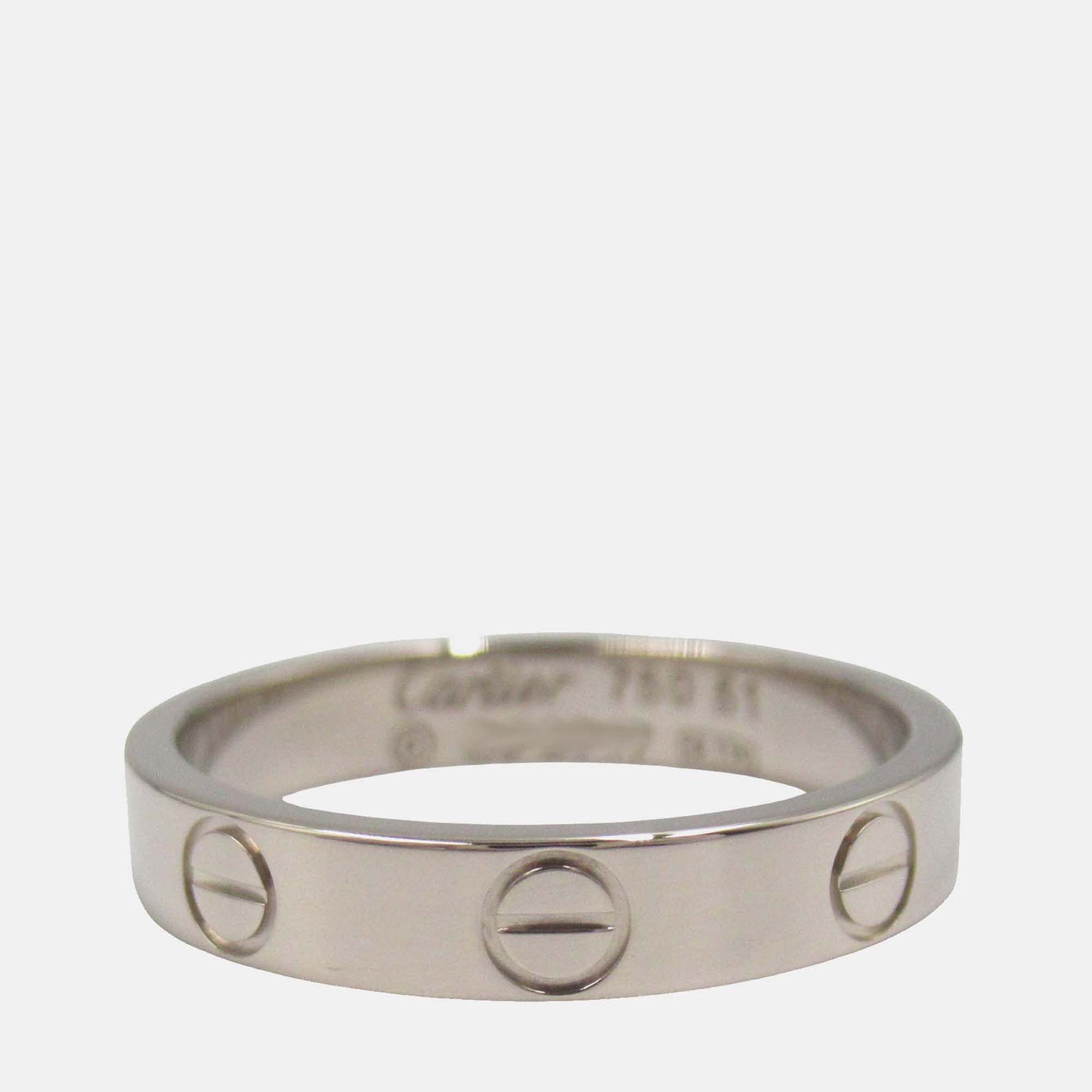 

Cartier 18K White Gold Small Love Ring