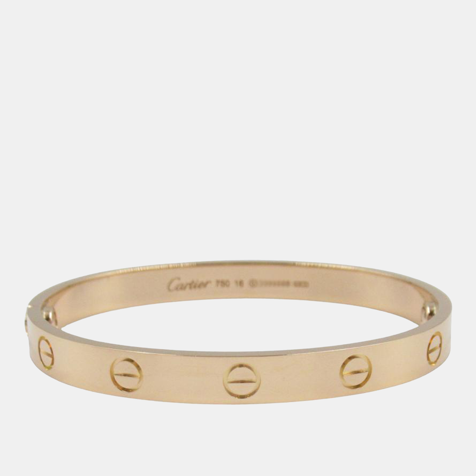

Cartier Love 18K Rose Gold Bangle Bracelet