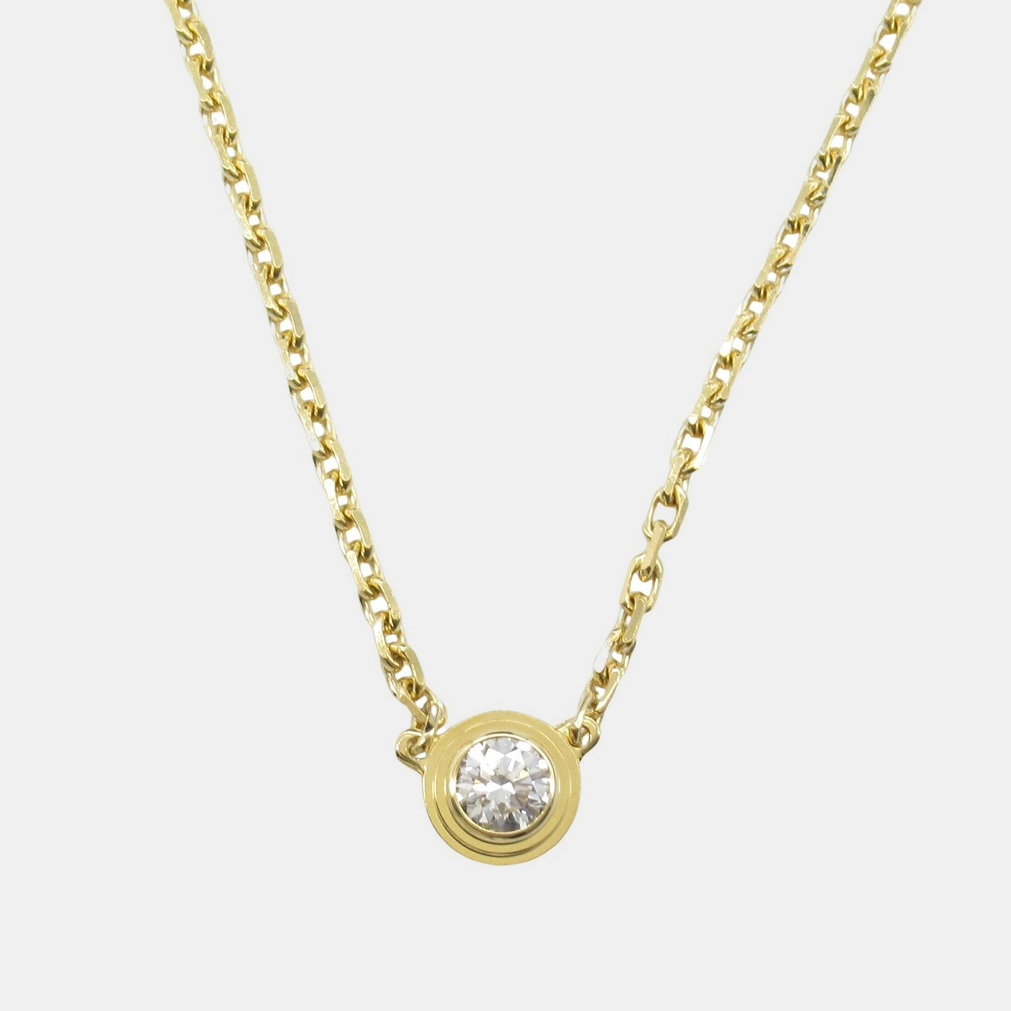 

Cartier D'amour 18K Yellow Gold and Diamond Pendant Necklace