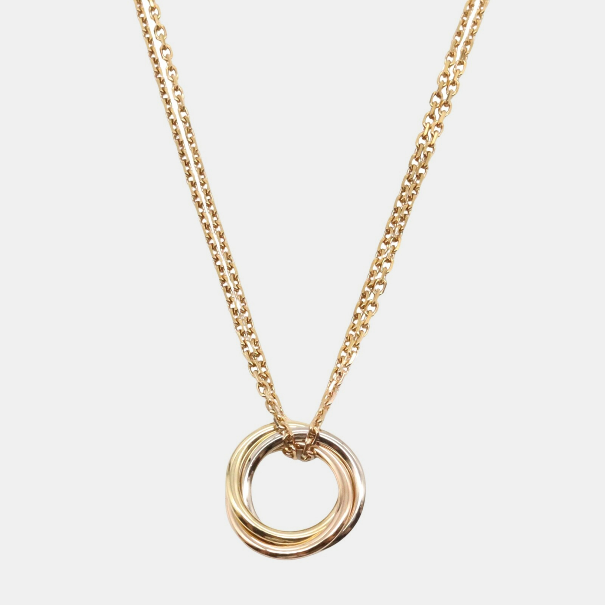 

Cartier Trinity 18K Yellow, Rose, White Gold Pendant Necklace