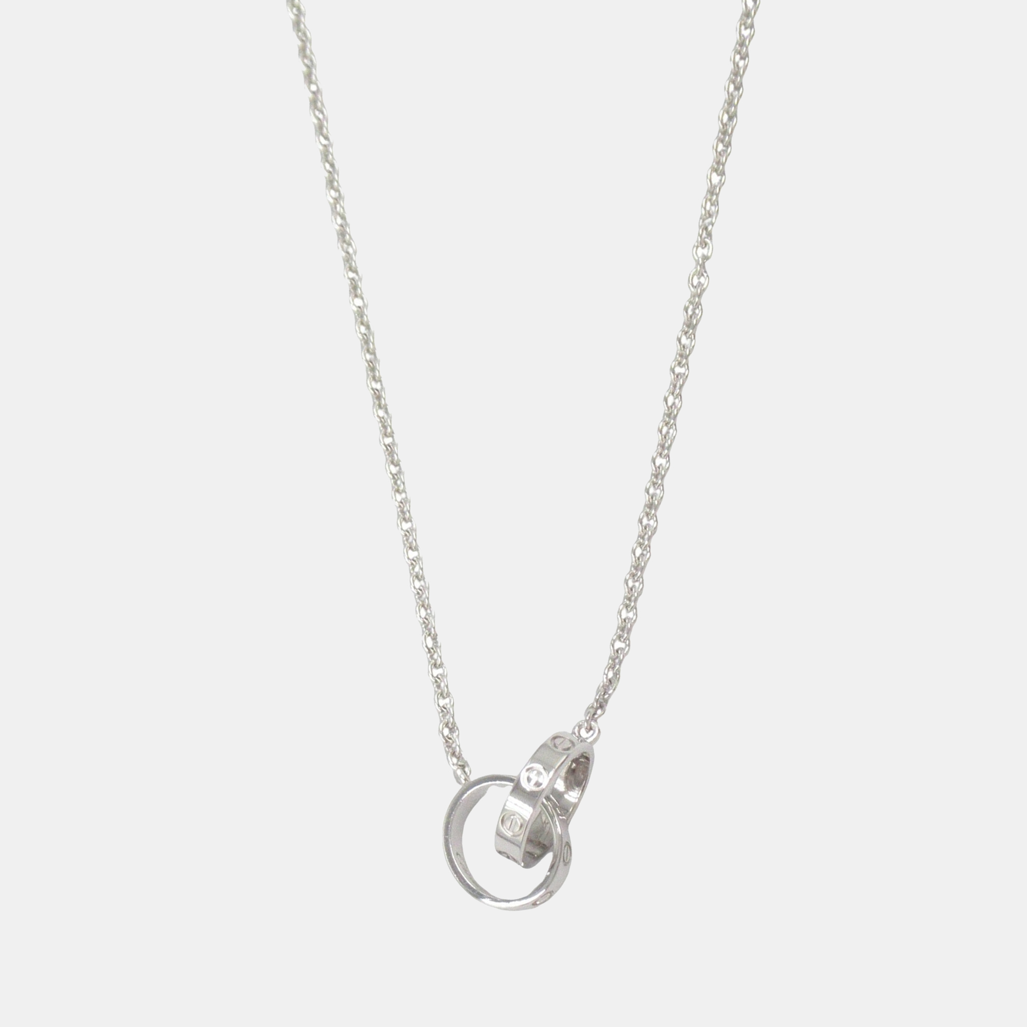 

Cartier Love 18K White Gold Pendant Necklace