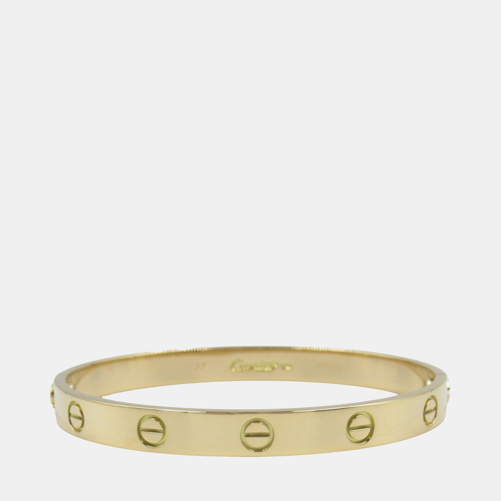 

Cartier 18K Yellow Gold Classic Love Bracelet