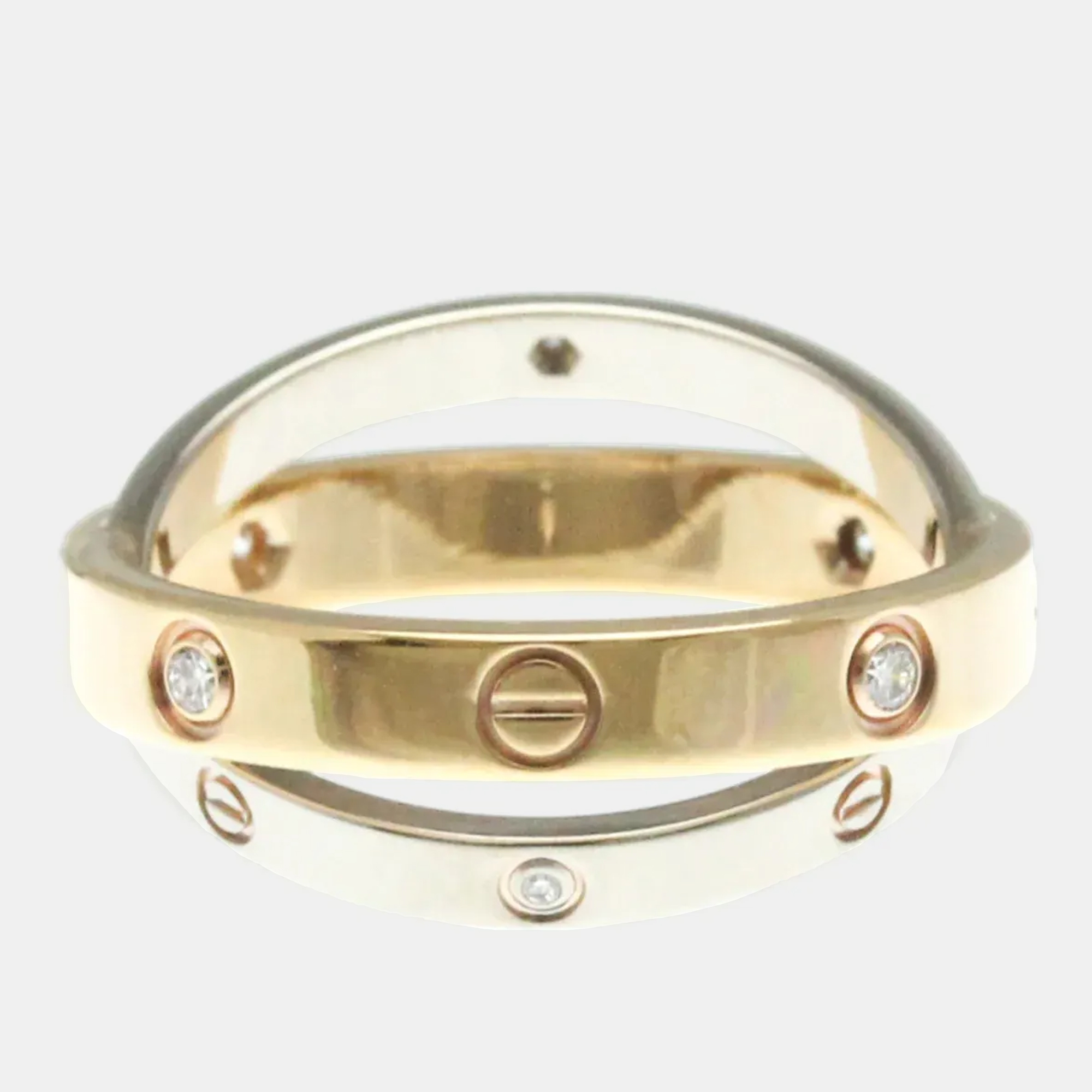 

CartierLove Ring 18K Pink & White Gold EU