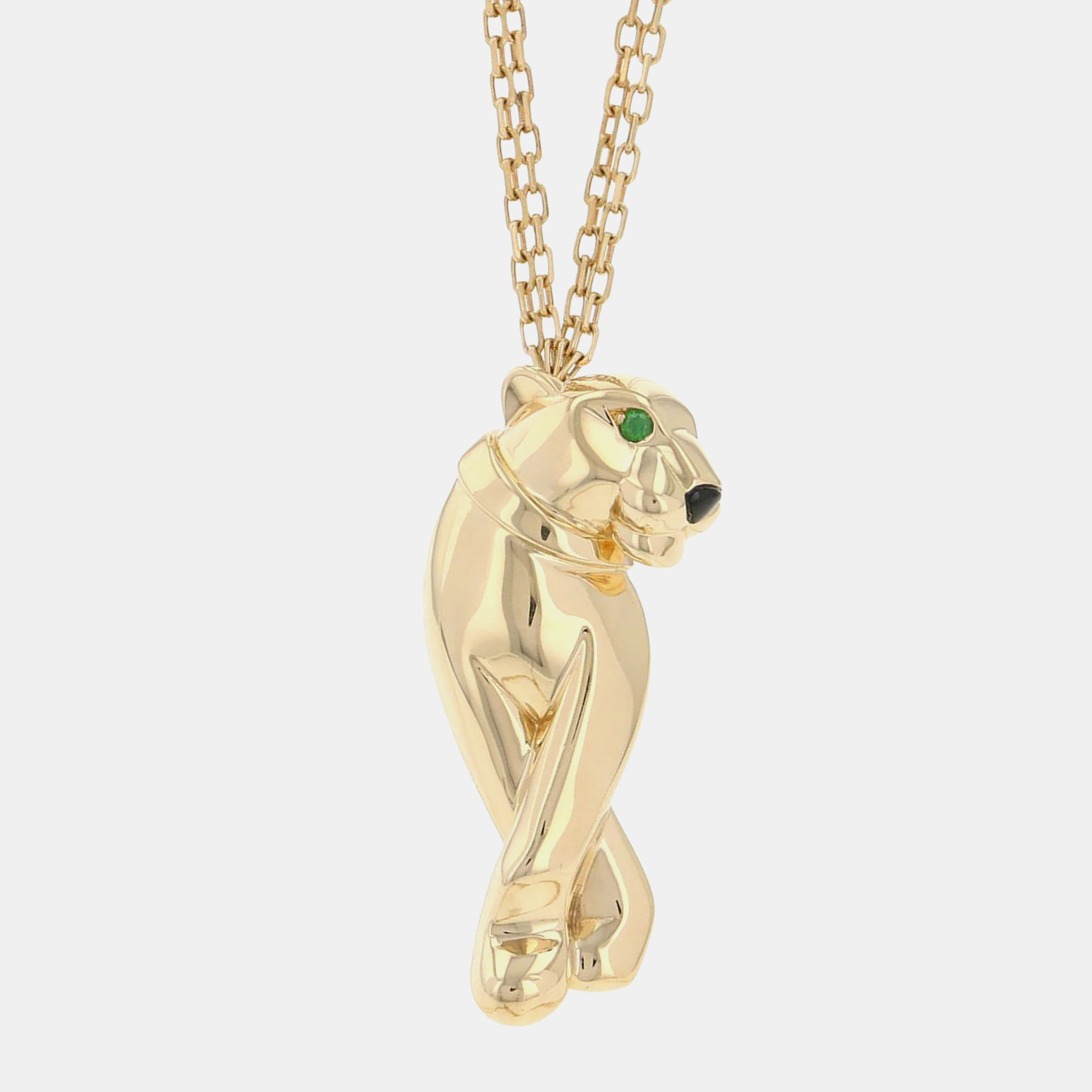 

Cartier Panthere De Cartier 18K Yellow Gold Pendant Necklace