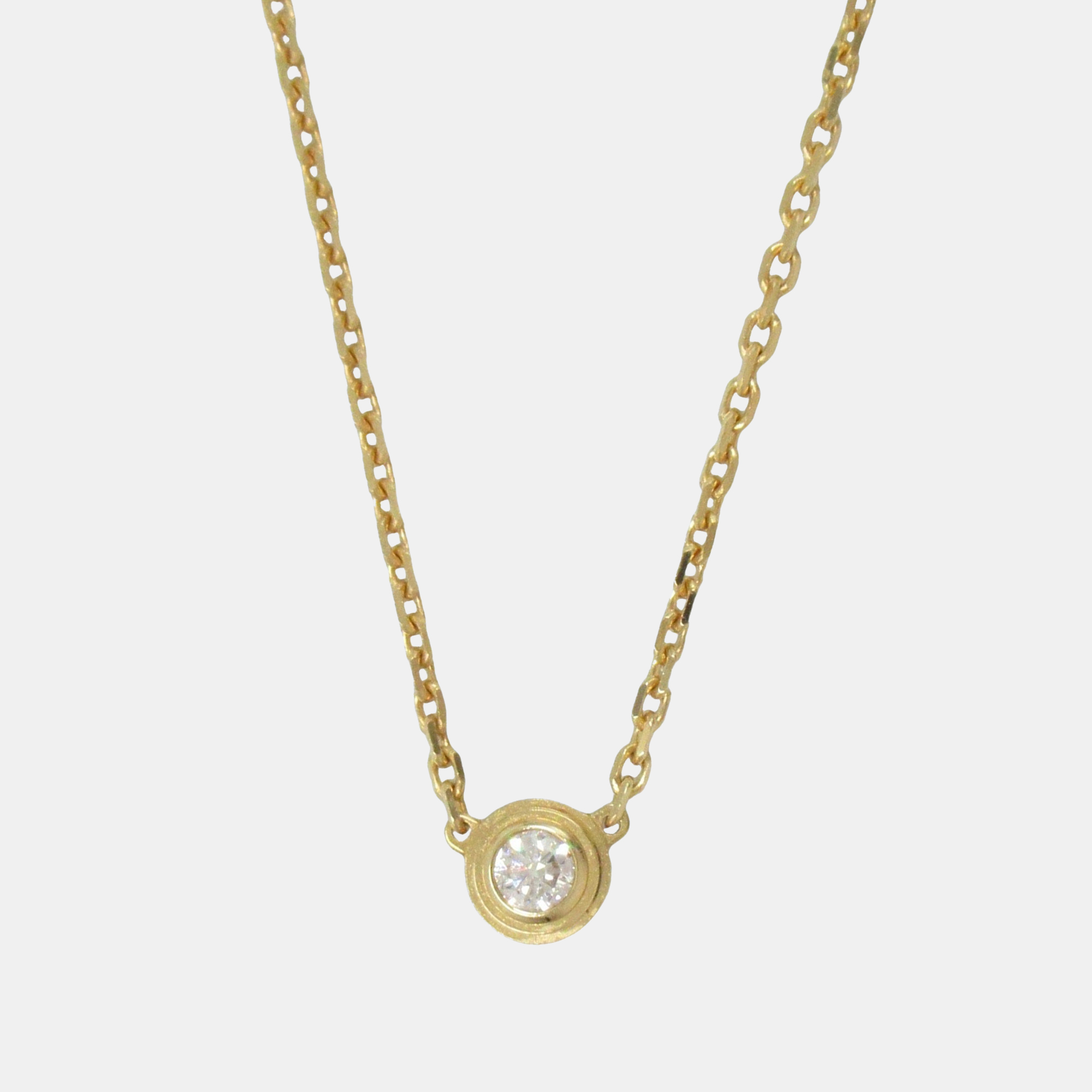 

Cartier D'amour 18K Yellow Gold and Diamond Pendant Necklace