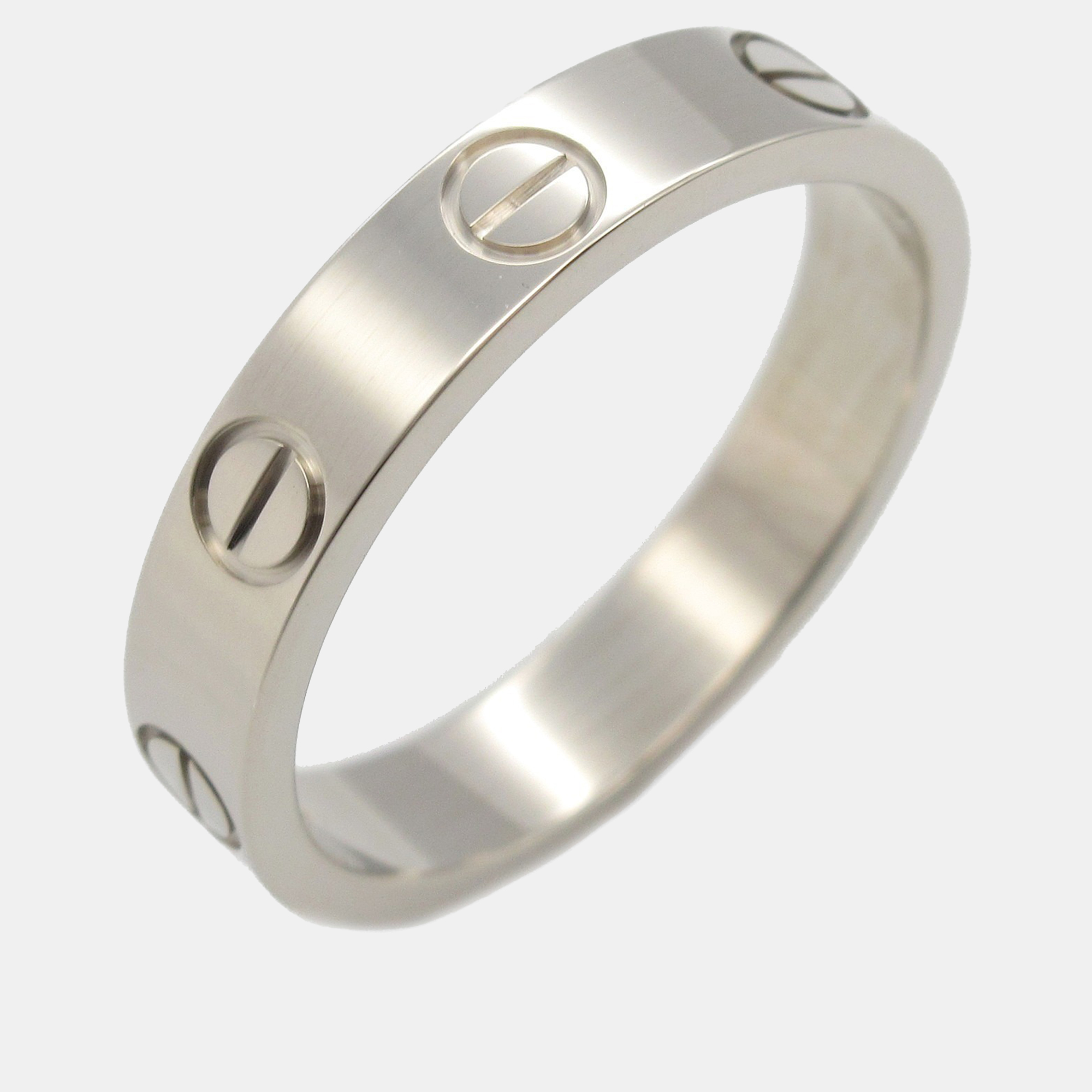 

Cartier Love 18K White Gold Band Ring EU