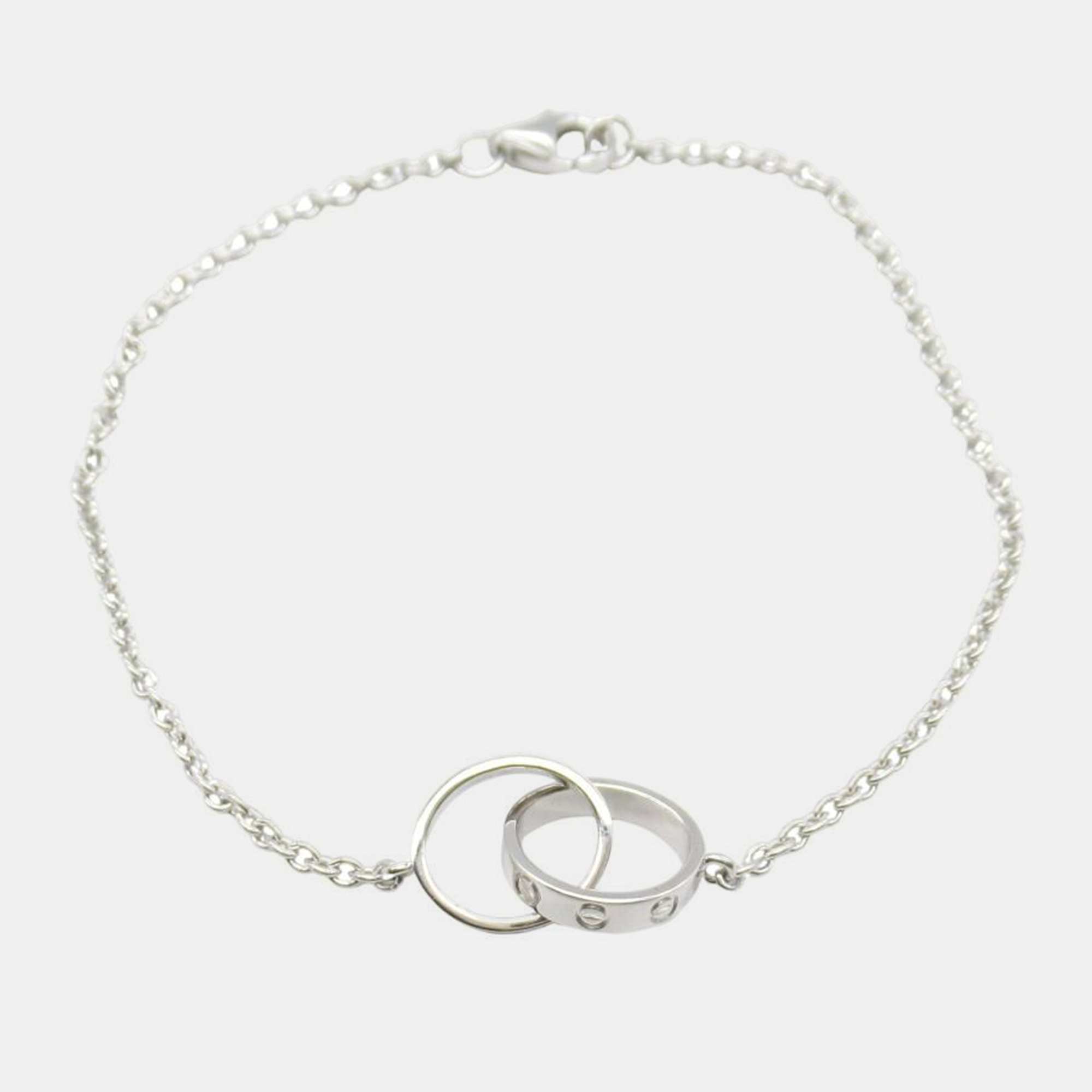 

Cartier Love 18K White Gold Chain Bracelet