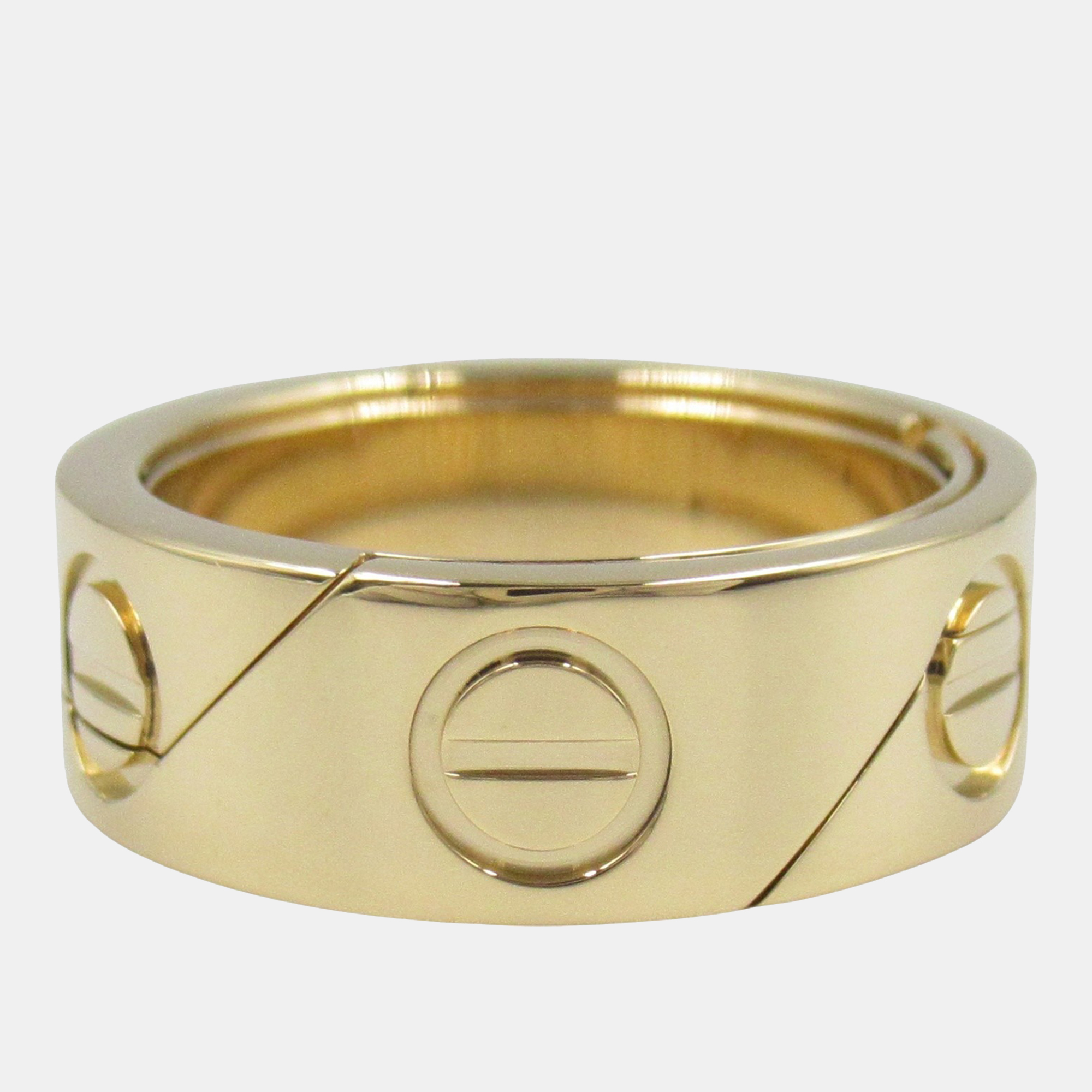 

Cartier Astro Love 18K Yellow Gold Band Ring EU 52