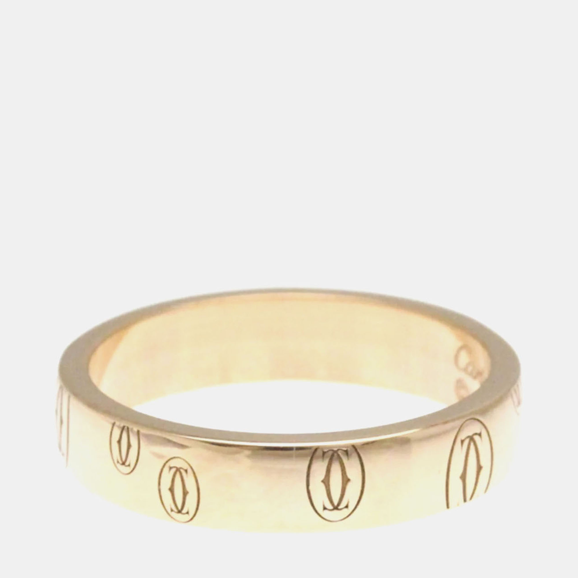 

Cartier Happy Birthday 18K Rose Gold Band Ring EU 51