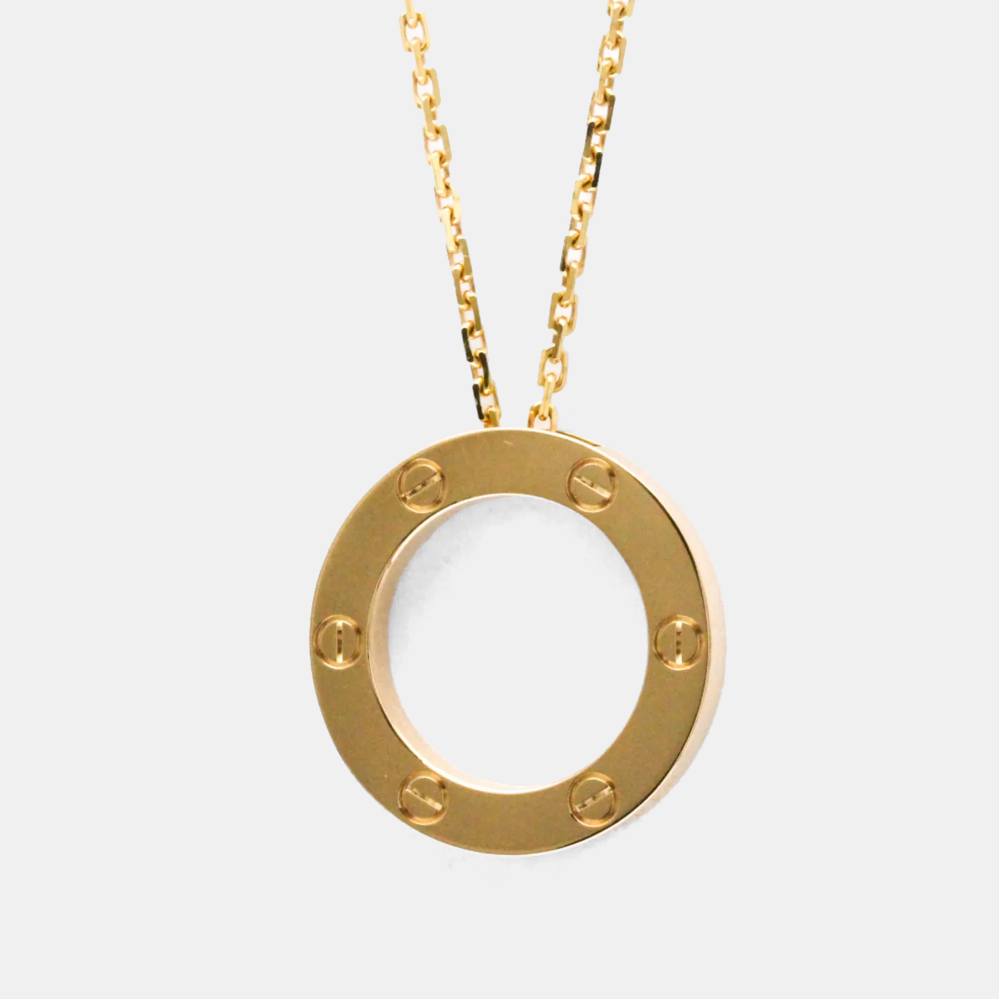 

Cartier Love 18K Rose Gold Pendant Necklace