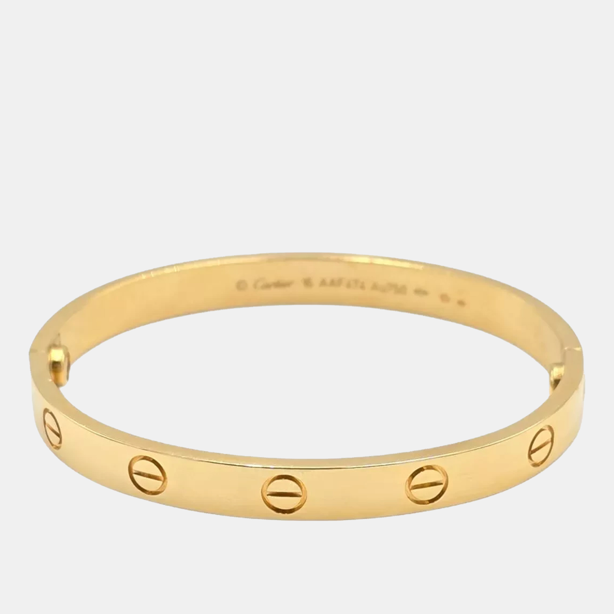 

Cartier Love 18K Yellow Gold Bracelet