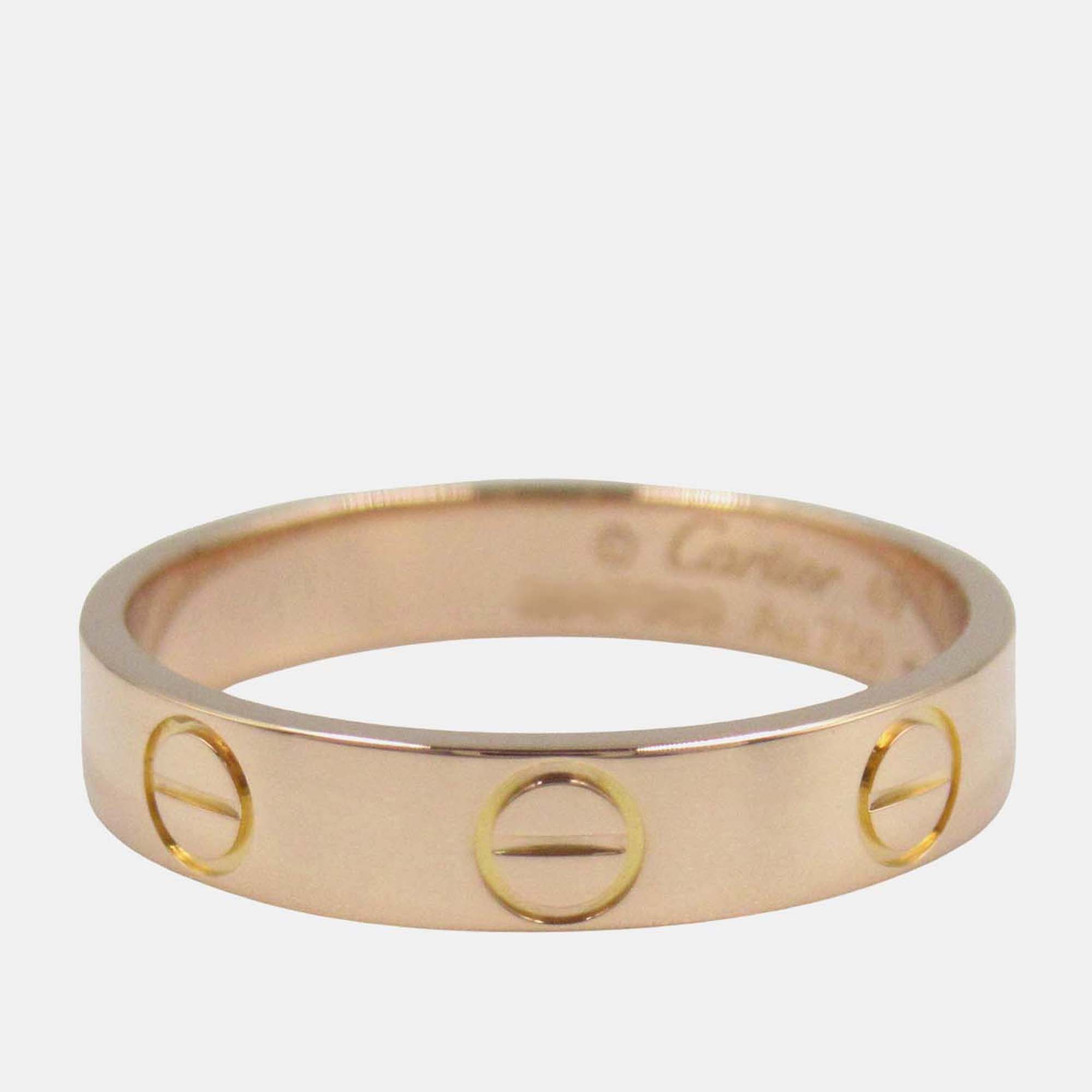 

Cartier 18K Rose Gold Small Love Ring