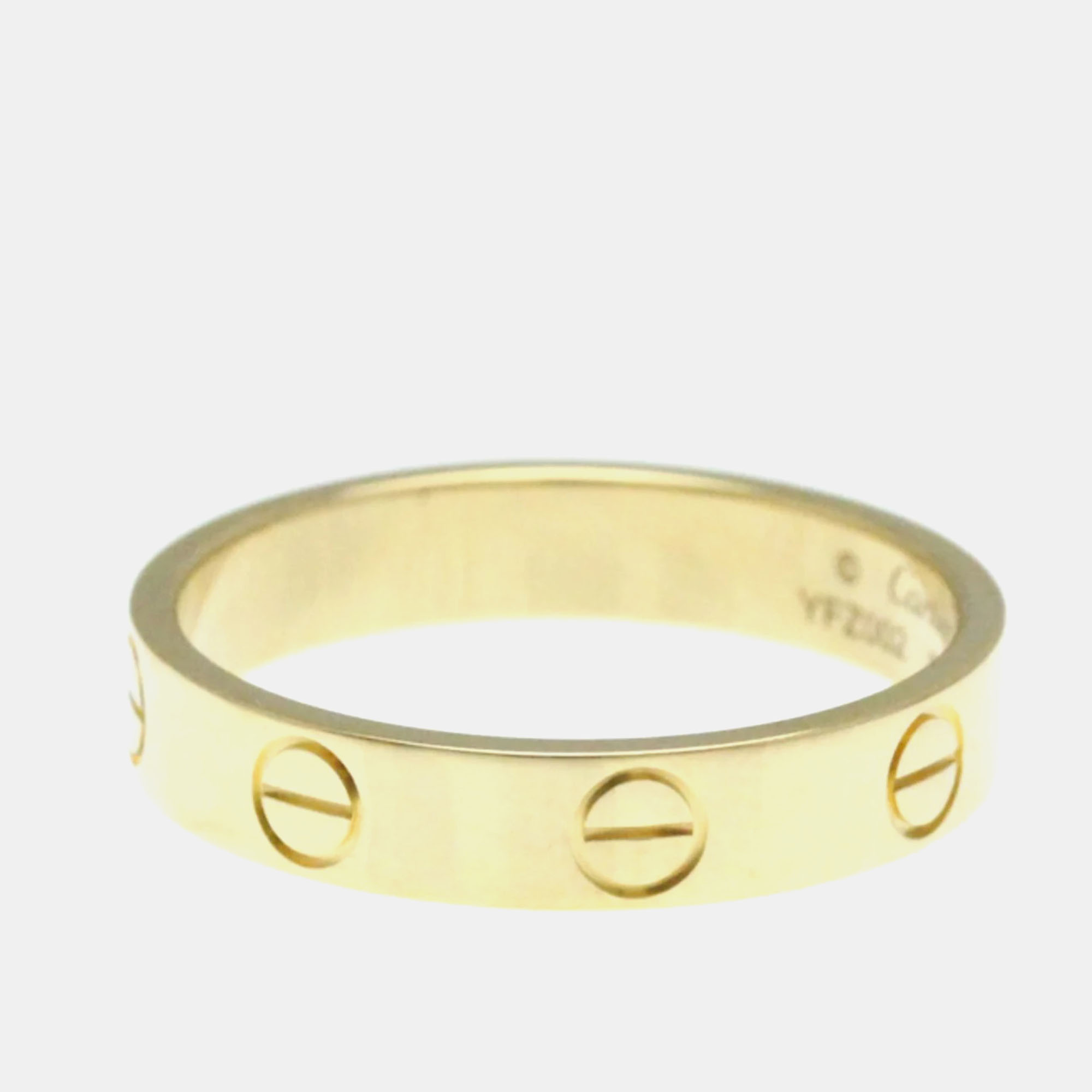 

Cartier 18k Yellow Gold Love Ring EU52