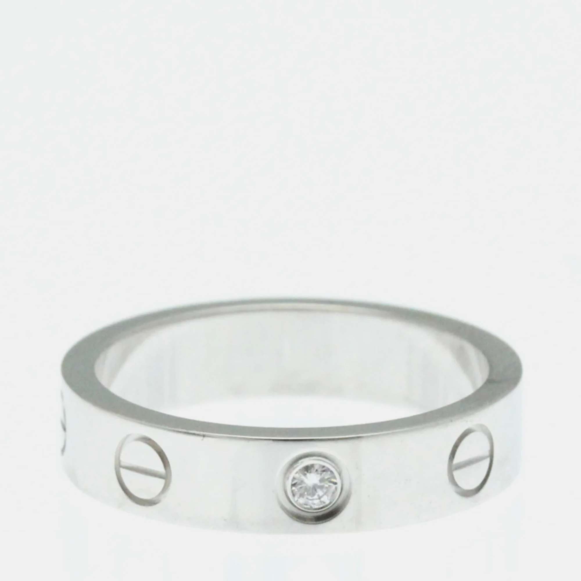 

Cartier Love 18K White Gold, Diamond Ring EU