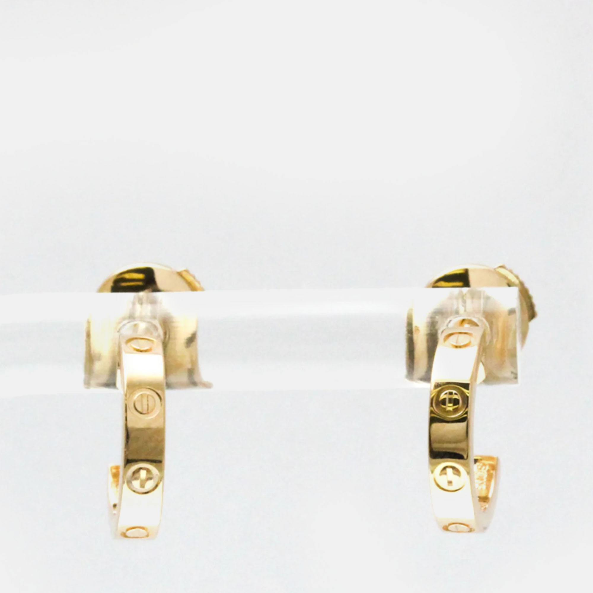 

Cartier Baby Love 18K Pink Gold Earrings