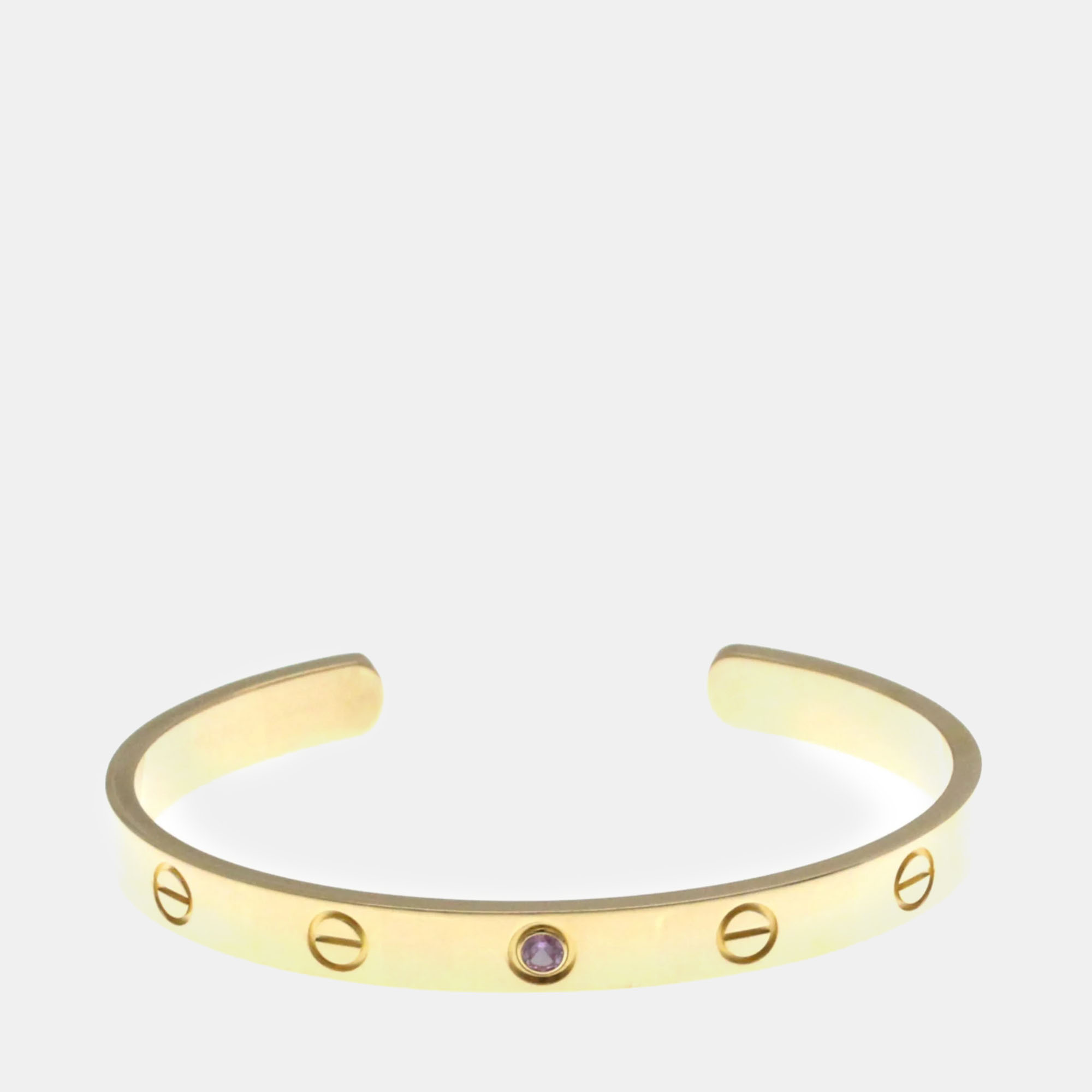 

Cartier Love 18K Rose Gold Sapphire Bracelet