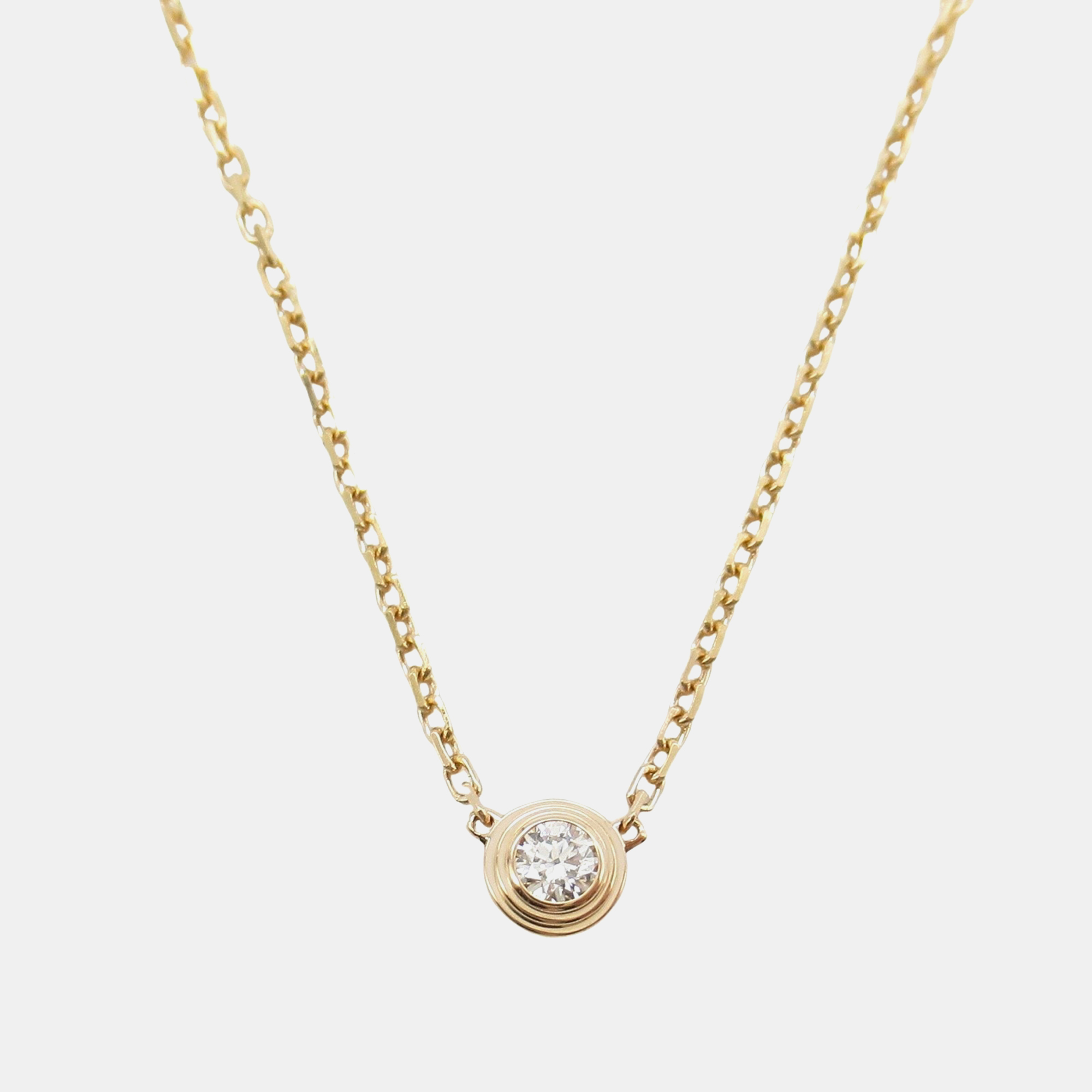 

Cartier D'amour Diamond 18K Pink Gold Necklace