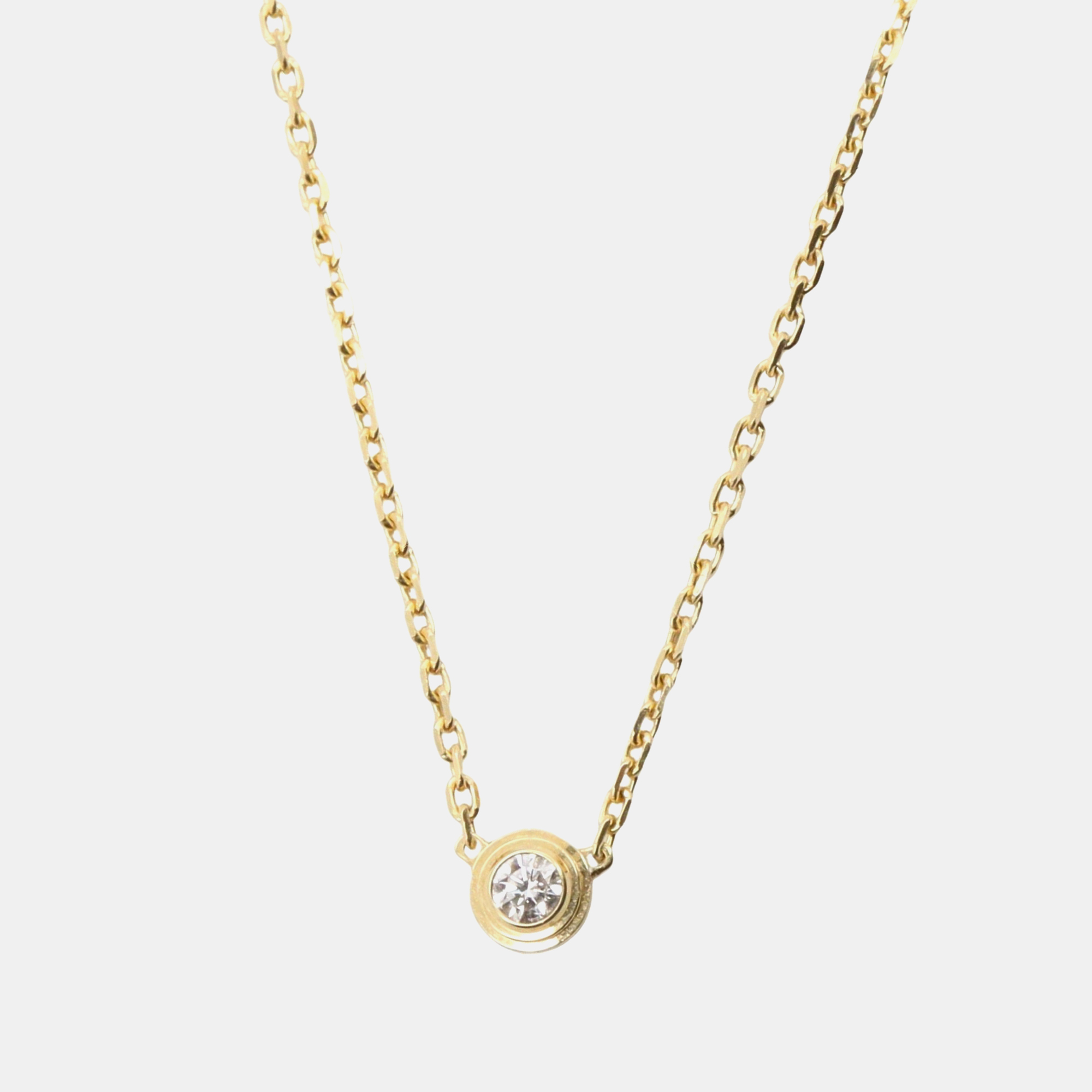 

Cartier D'amour Diamond 18K Yellow Gold Necklace