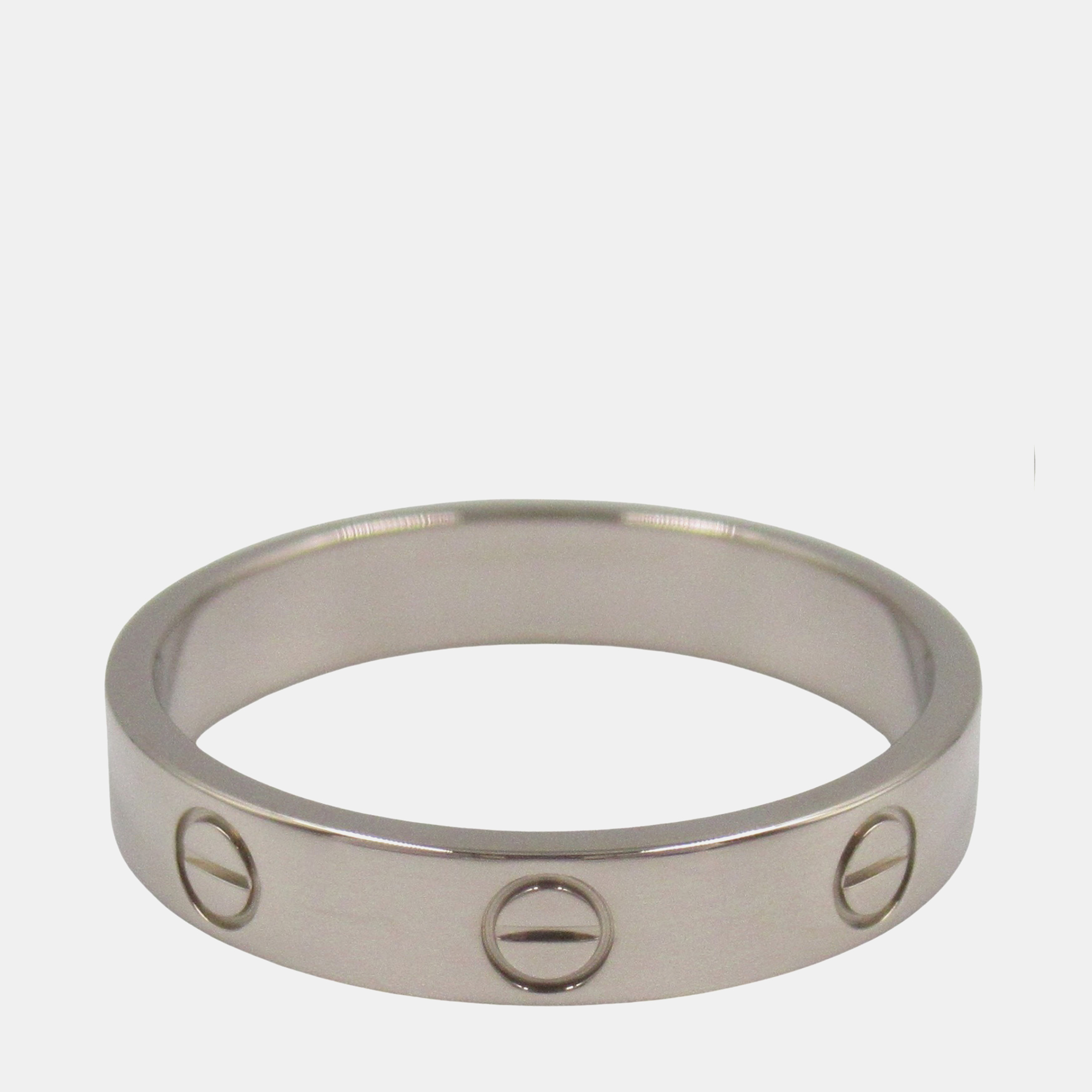 

Cartier Love 18K White Gold Band Ring EU