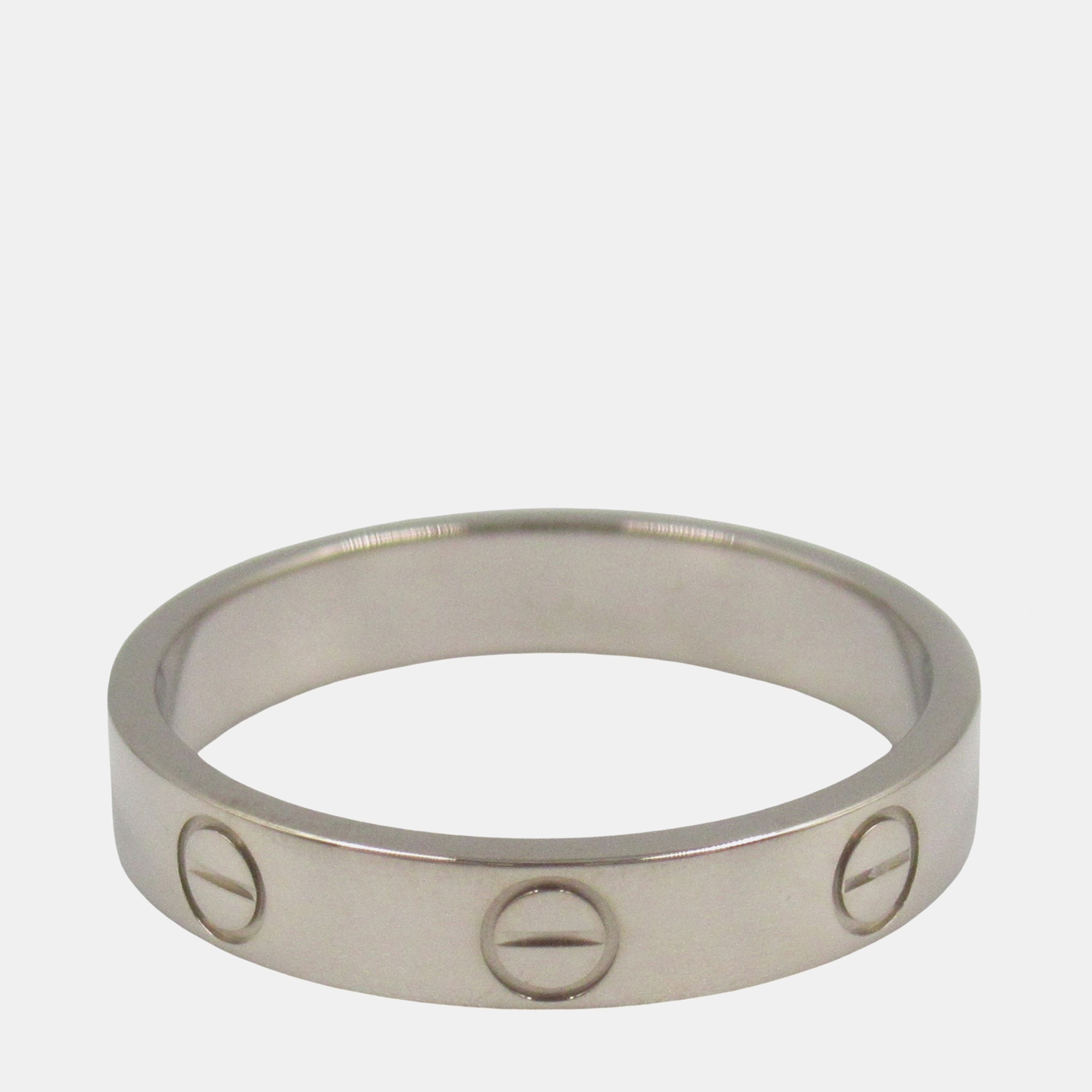 

Cartier Love 18K White Gold Band Ring EU