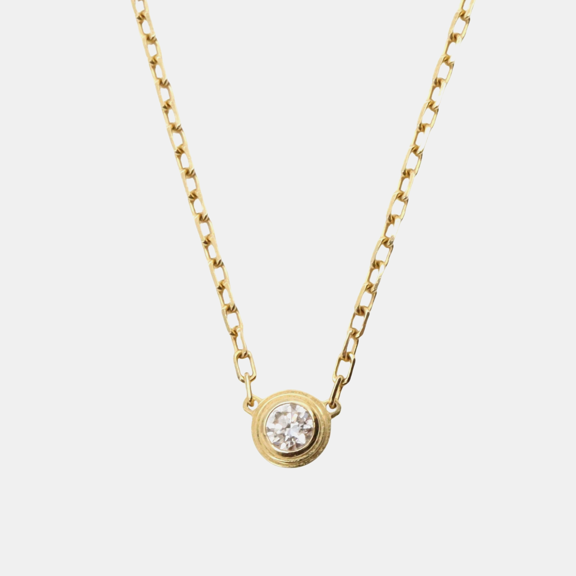 

Cartier D'amour 18K Yellow Gold and Diamond Pendant Necklace
